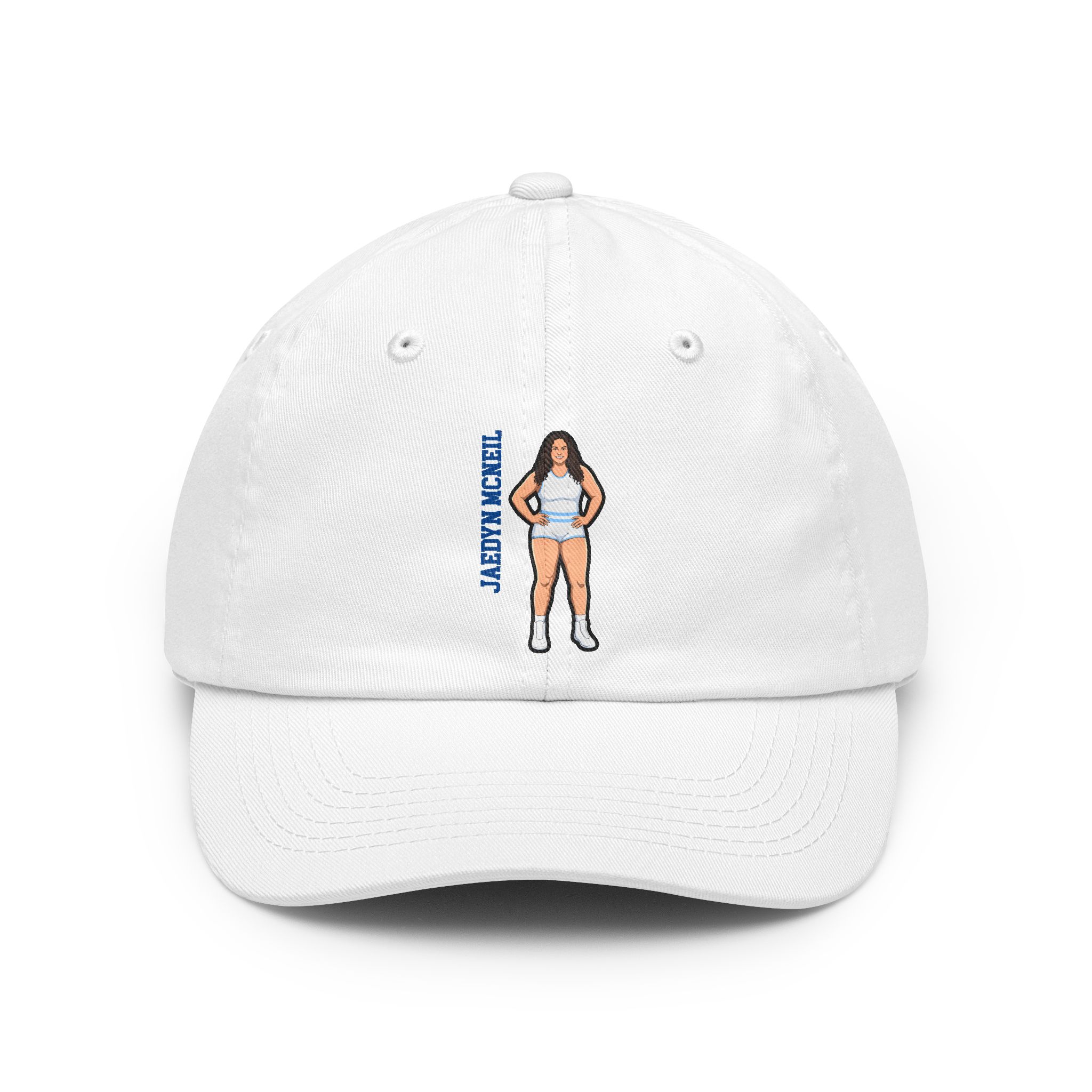 Classic Cap — character_name_vertical in White
