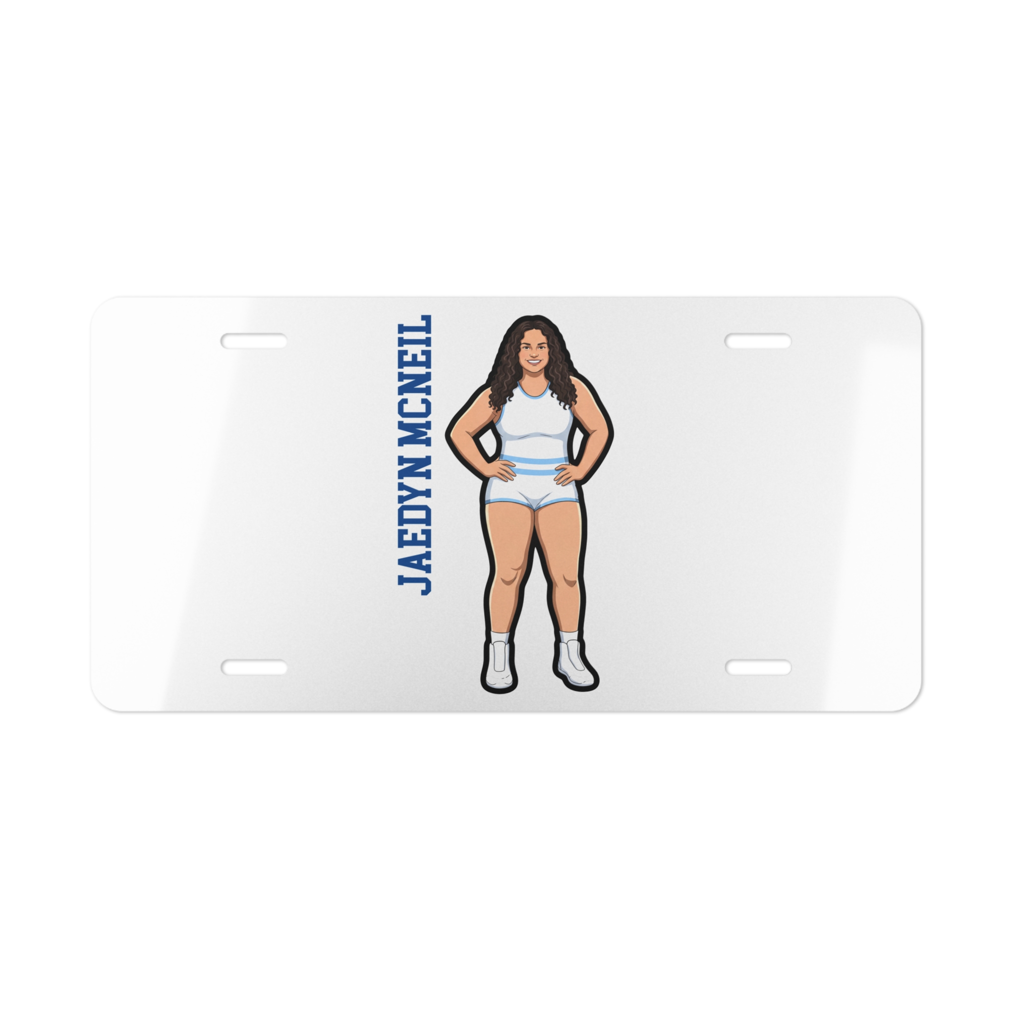 License Plate — character_name_vertical in Classic