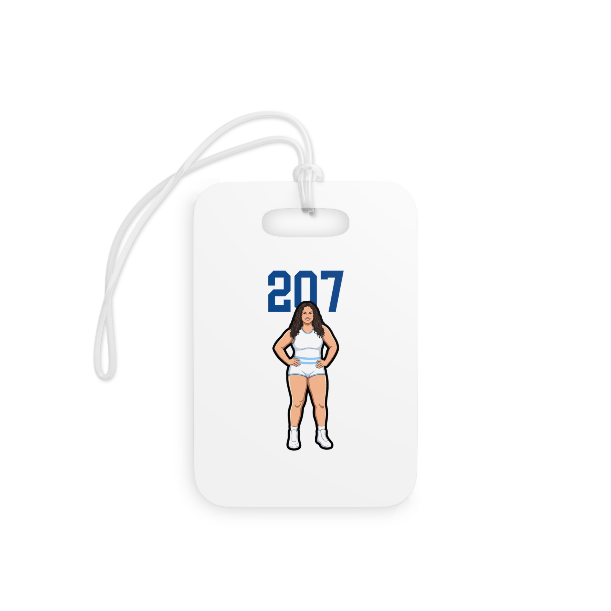 Bag Tag — character_number_top in Classic