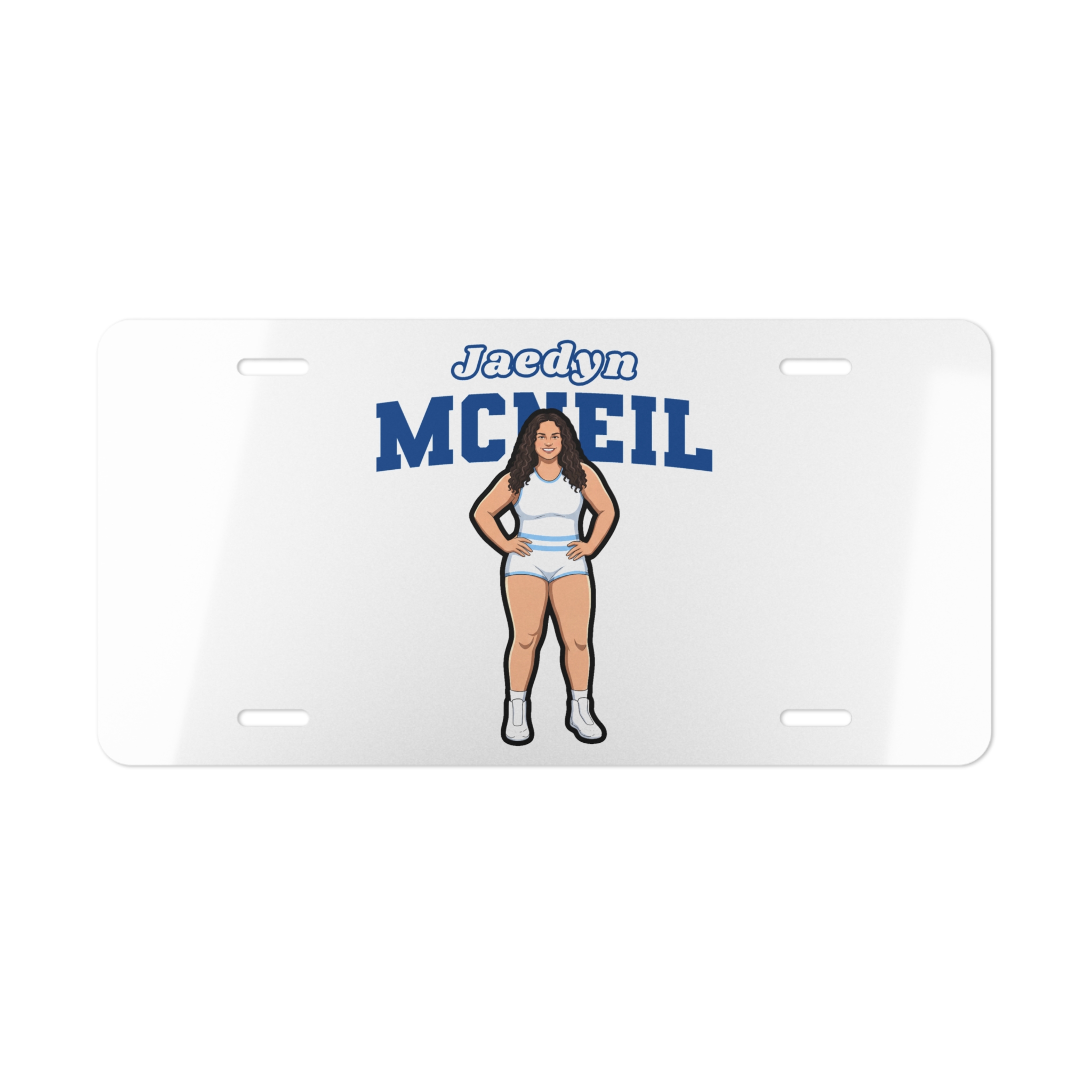 License Plate — character_name_arch in Classic