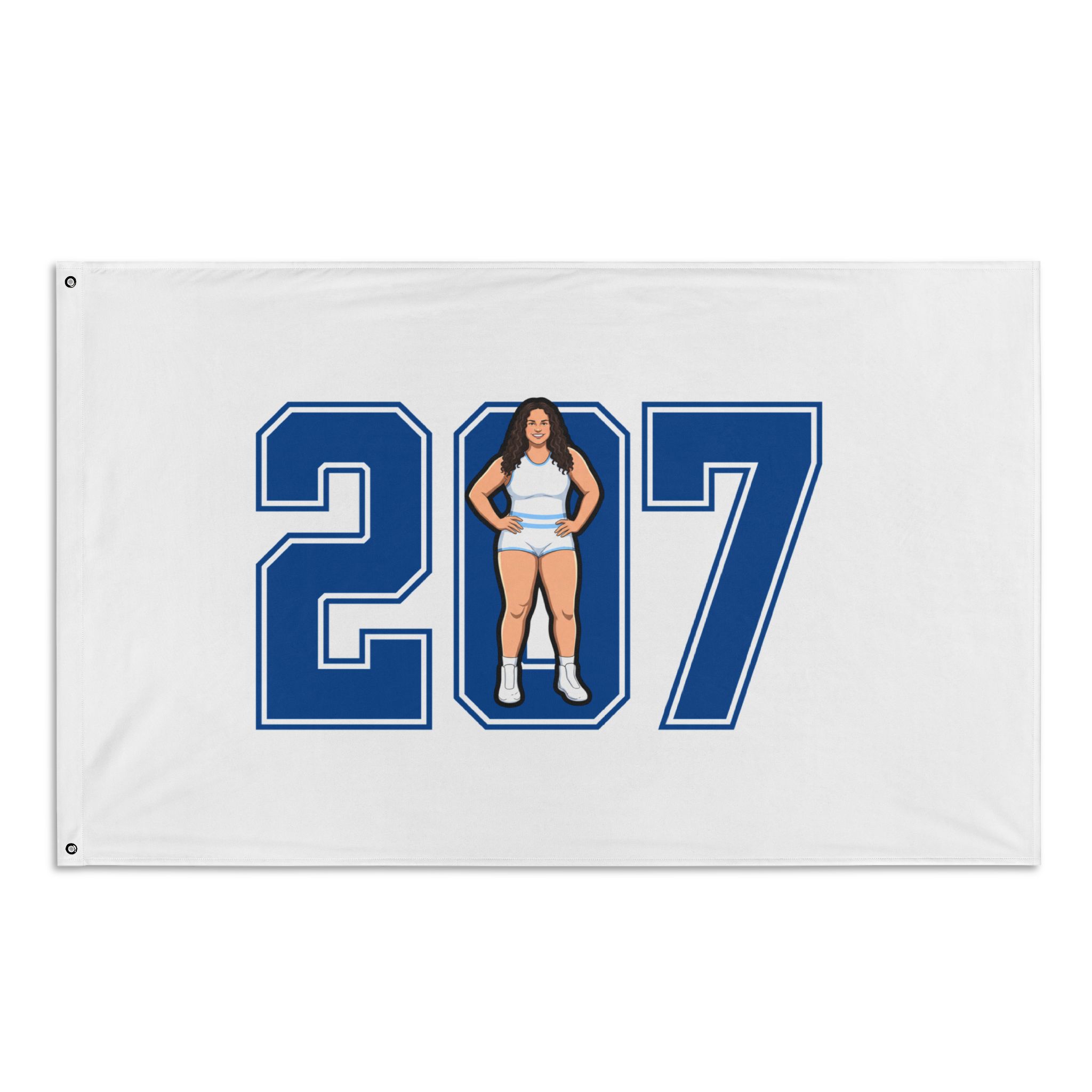 Flag (35 × 56 in) — character_number in Classic