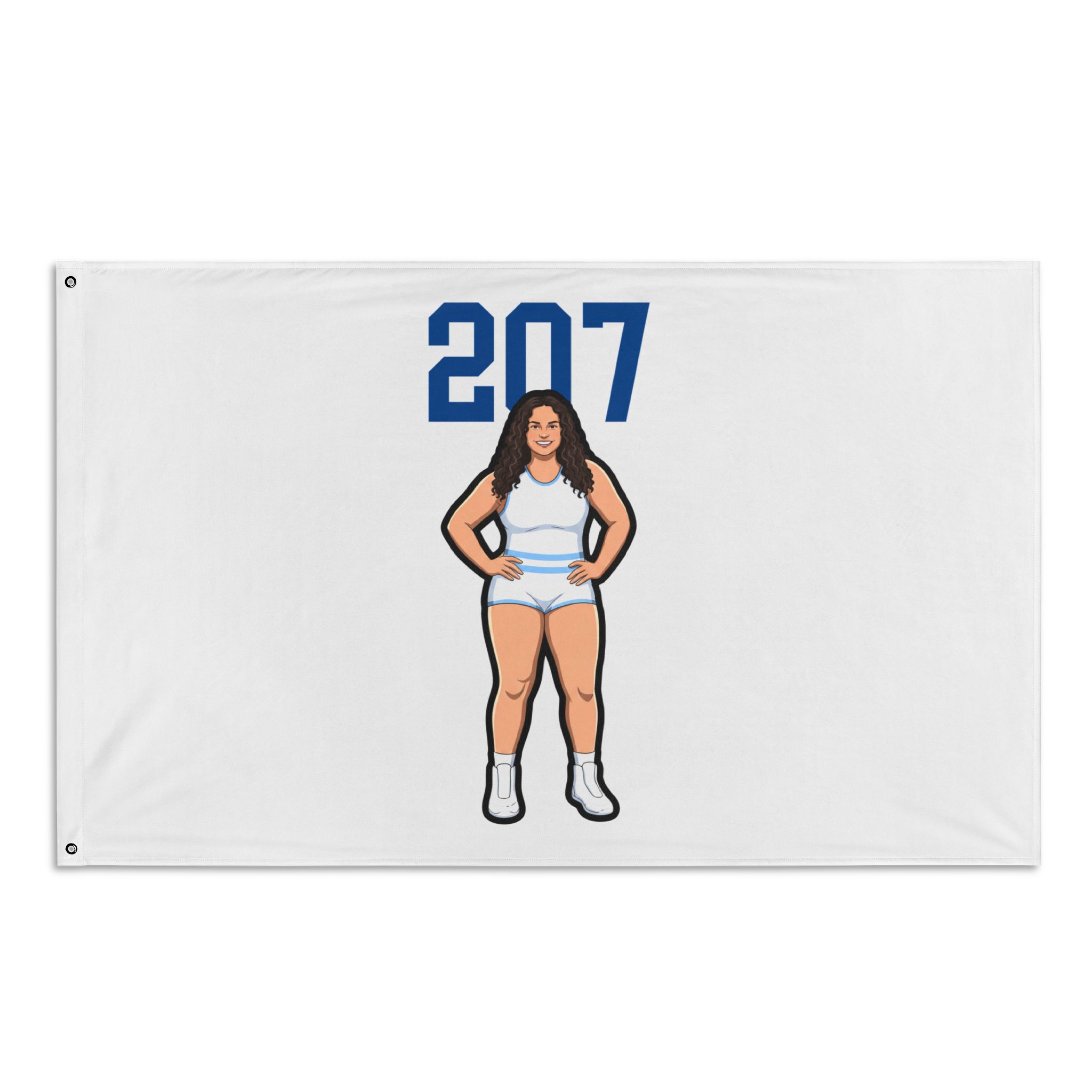 Flag (35 × 56 in) — character_number_top in Classic