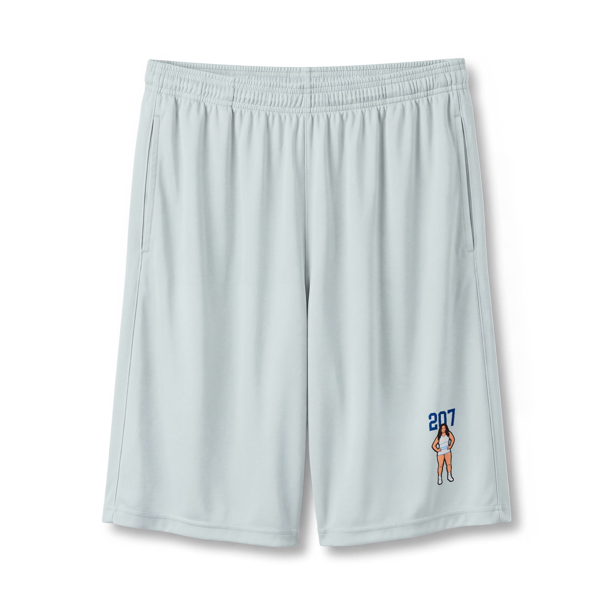 Shorts — character_number_top in Silver