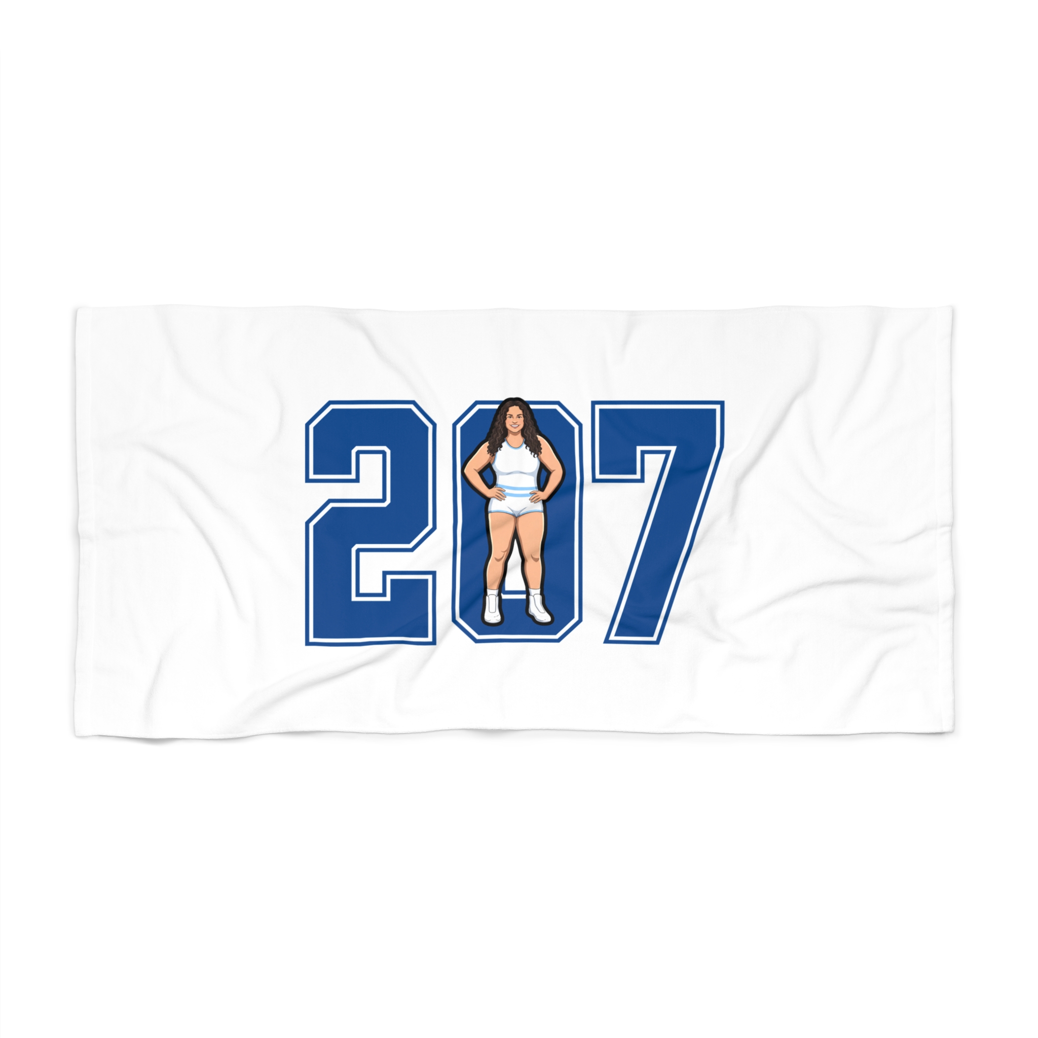 Beach Towel — character_number in Classic