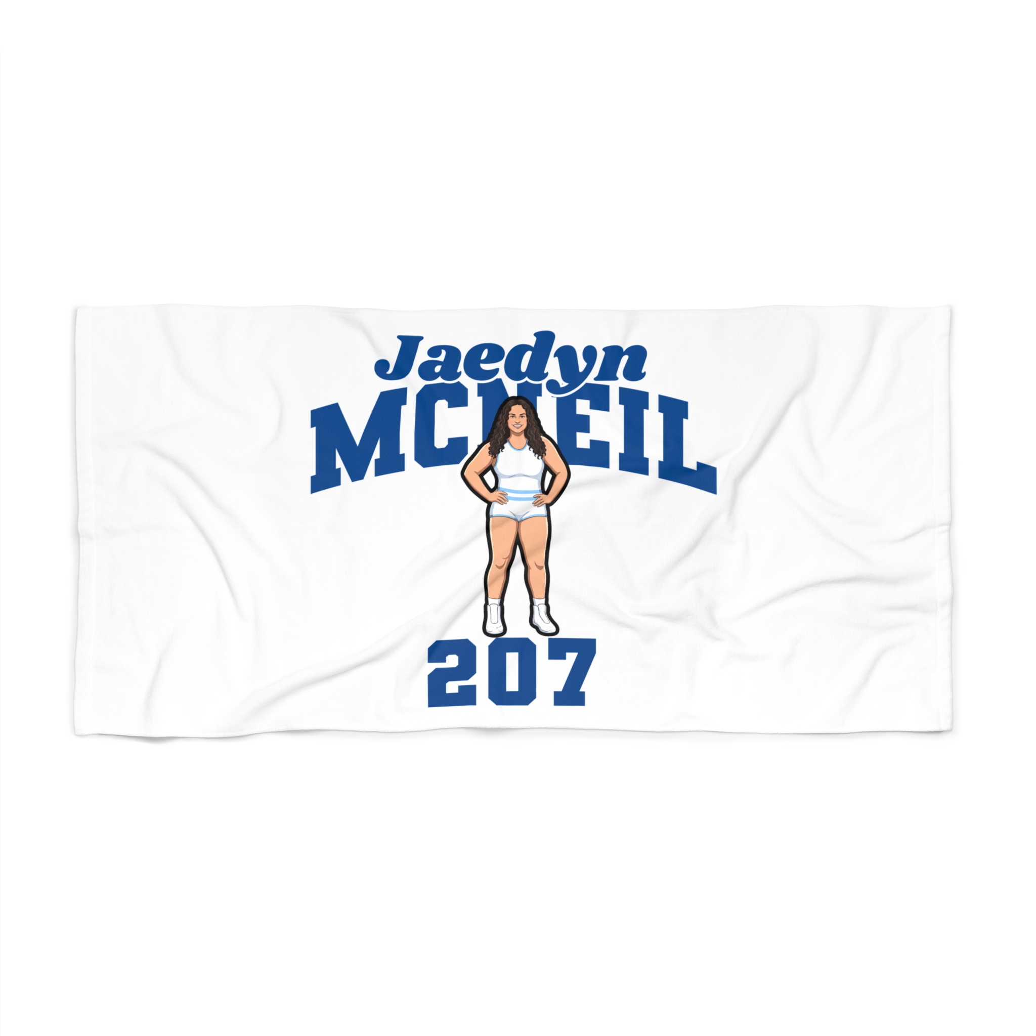 Beach Towel — character_signature_arch in Classic