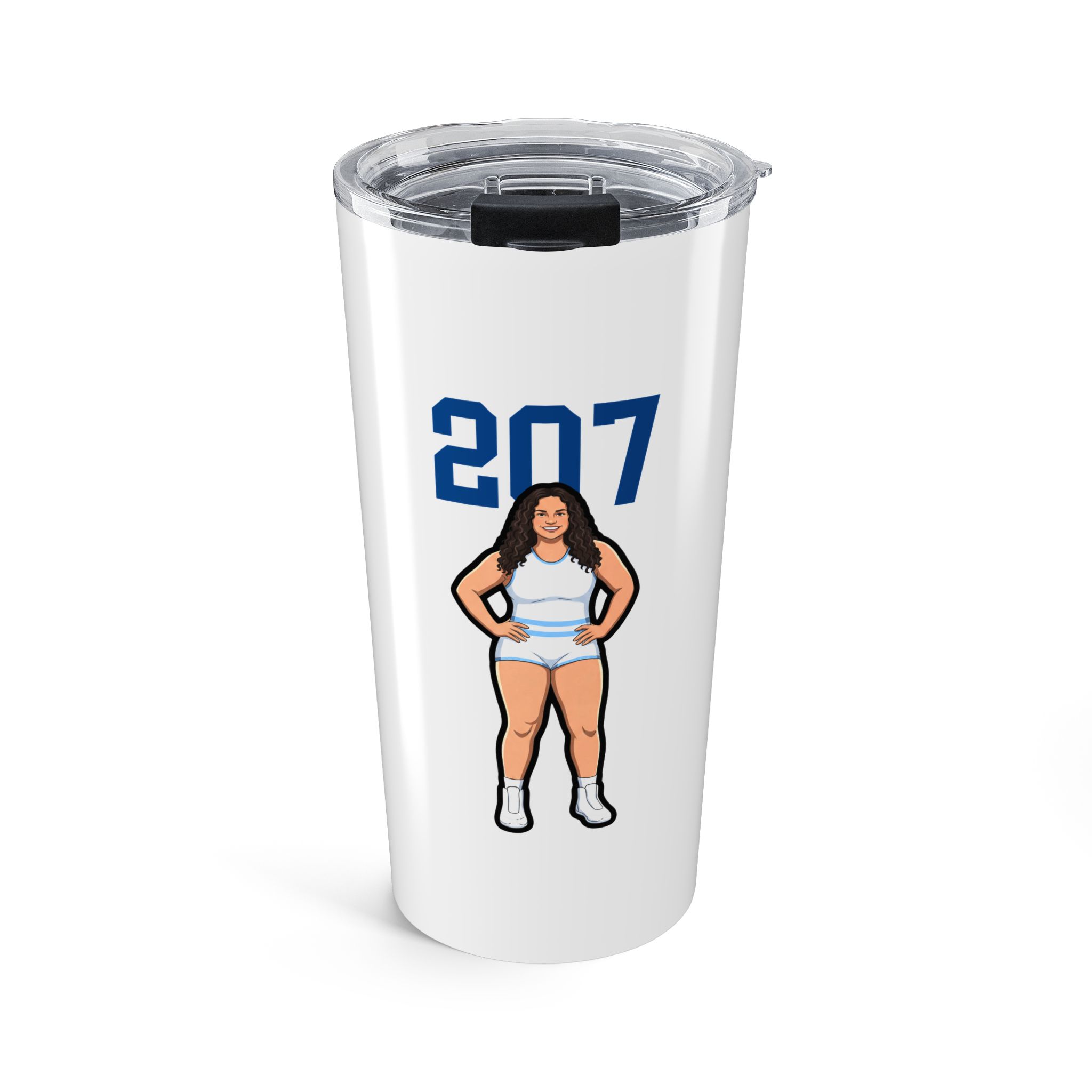 20oz Tumbler — character_number_top in Classic