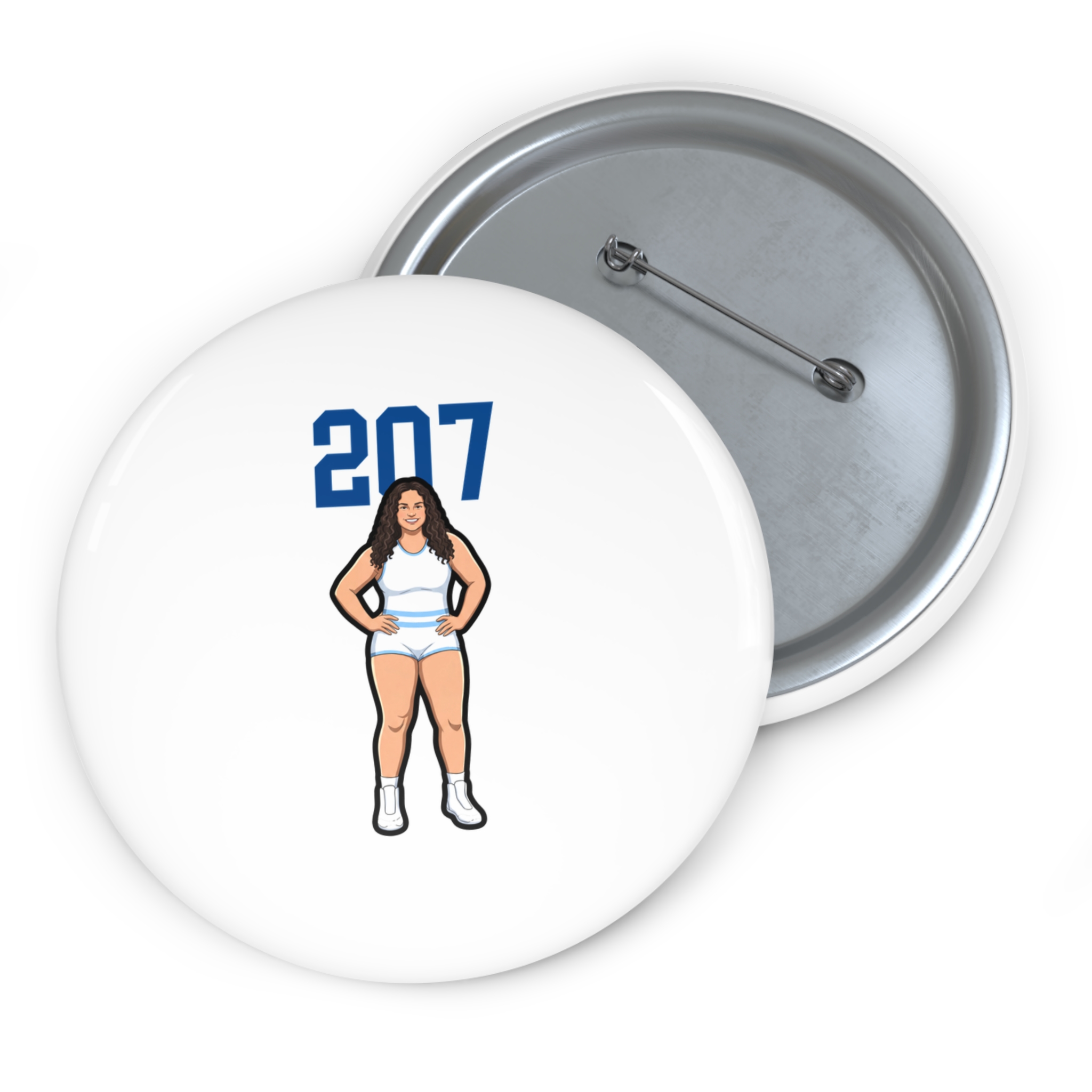 Game Day Pin — character_number_top in Classic