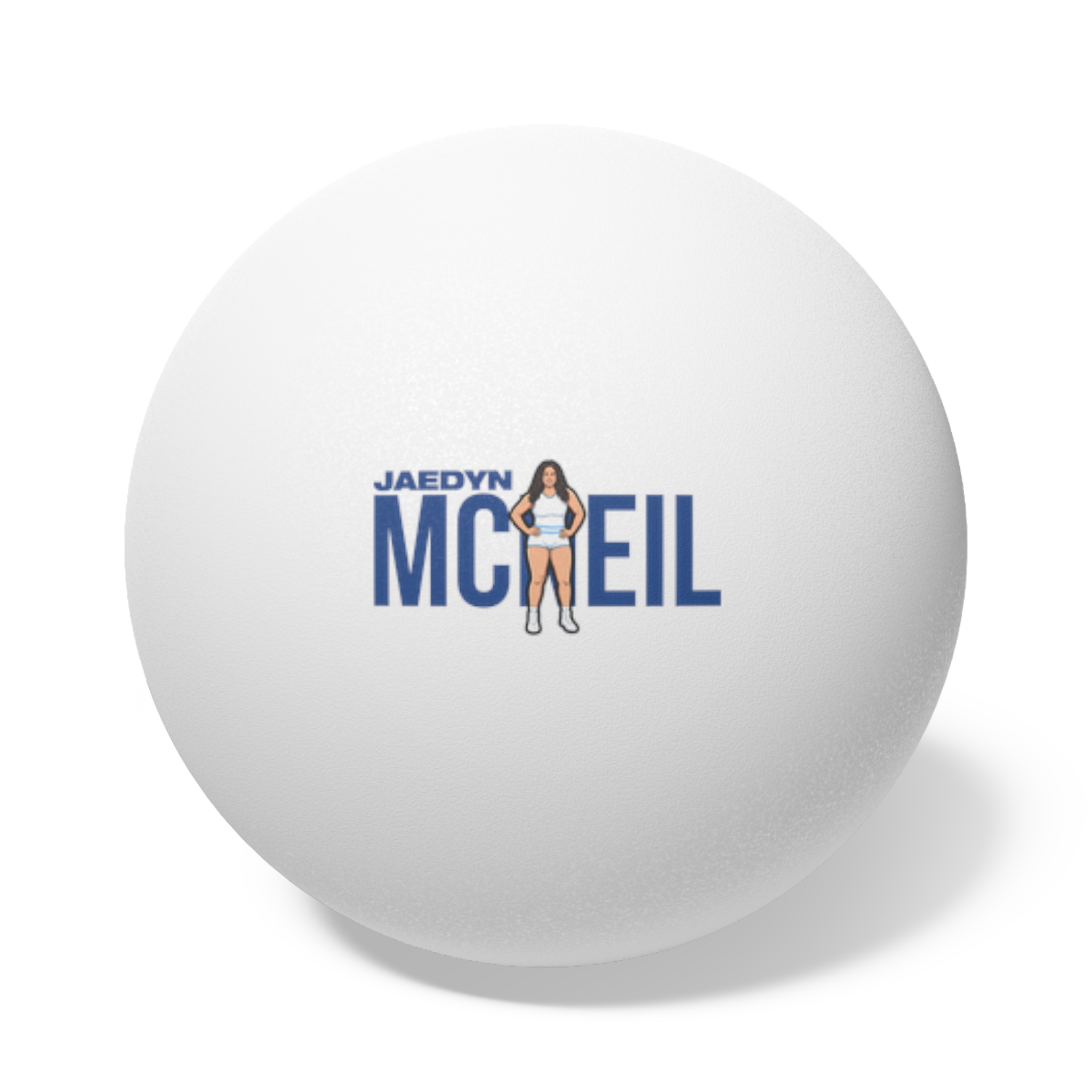 Ping Pong Balls, 6 pcs — character_player_name in White