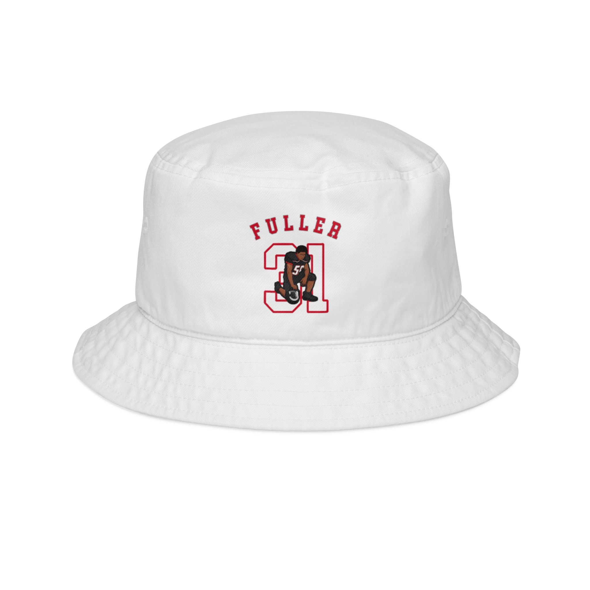 Bucket Hat — character_shirsey_arch in White