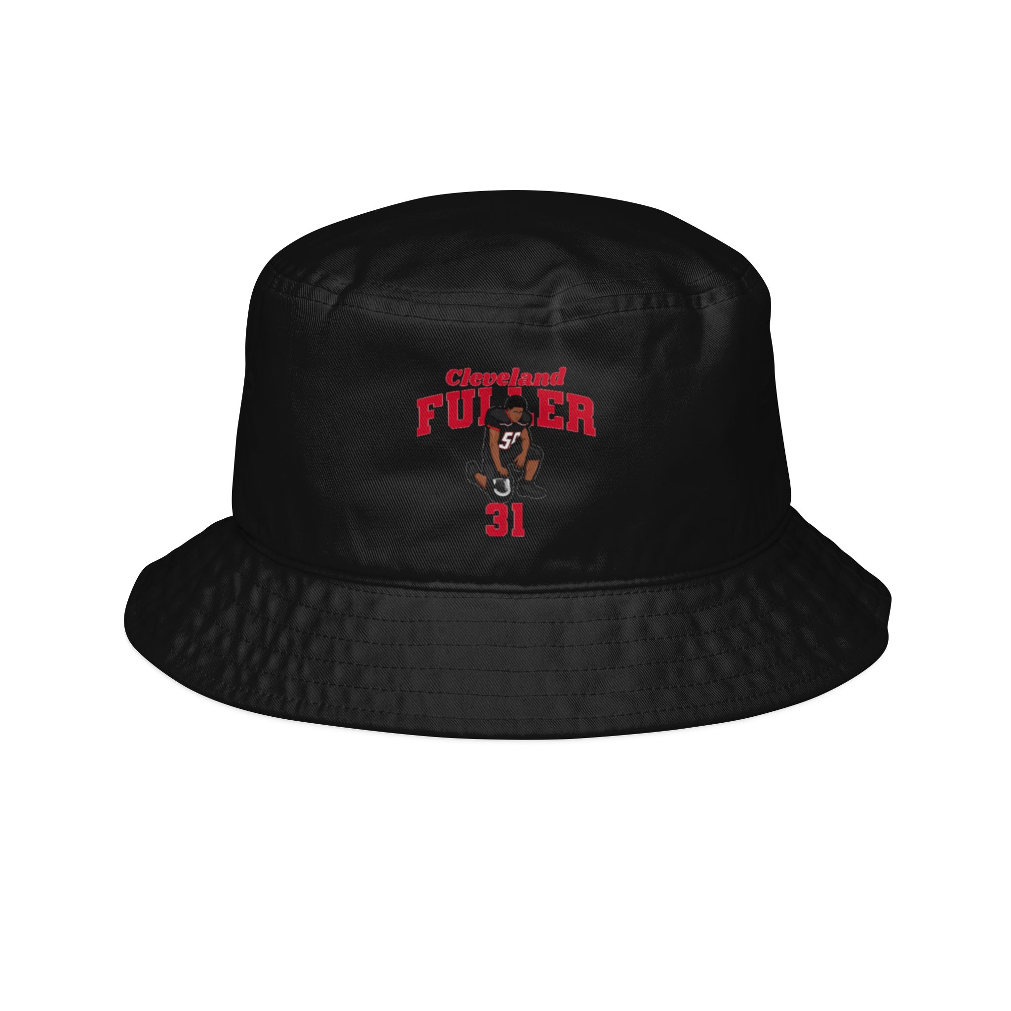 Bucket Hat — character_signature_arch in Black
