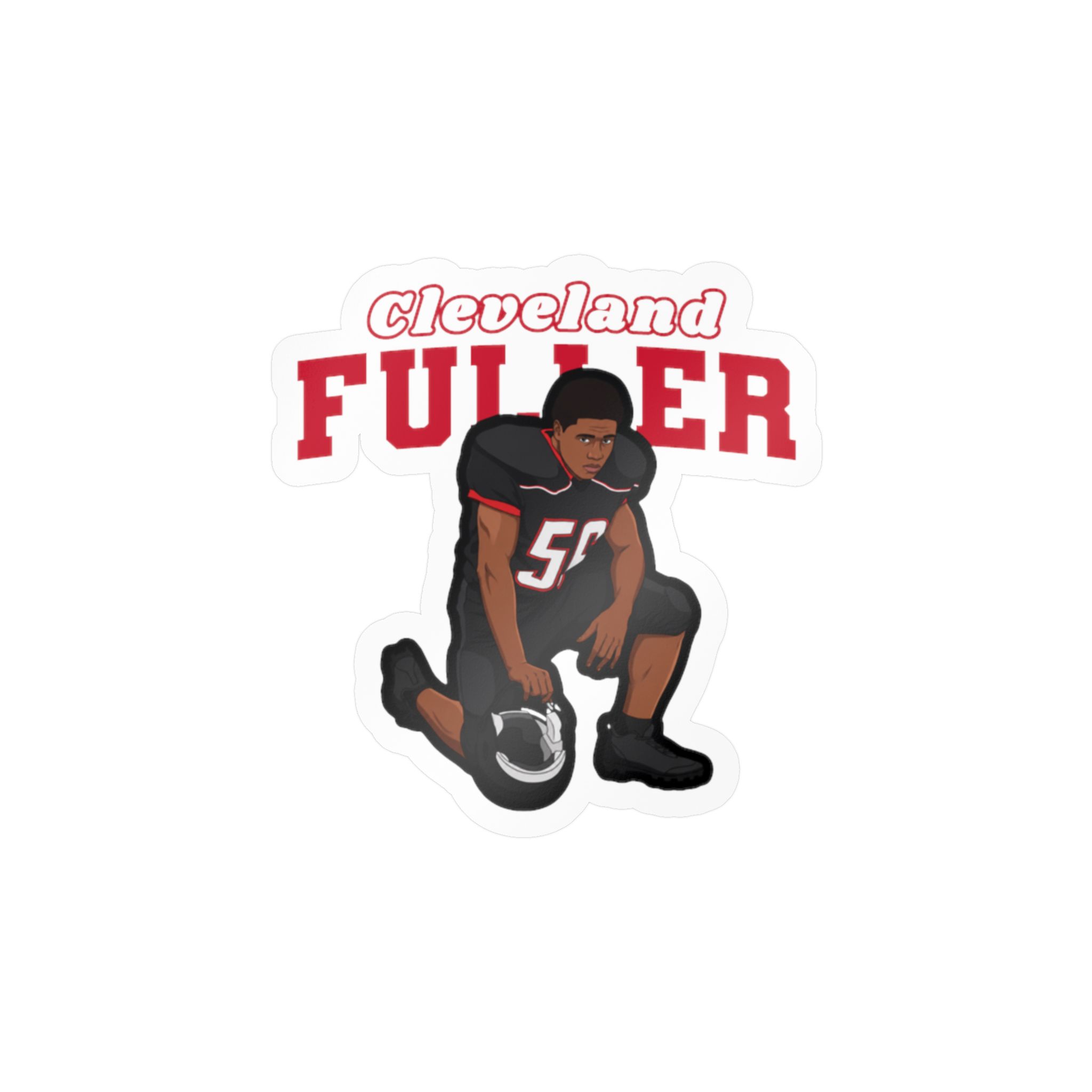Vinyl Sticker — character_name_arch in Classic