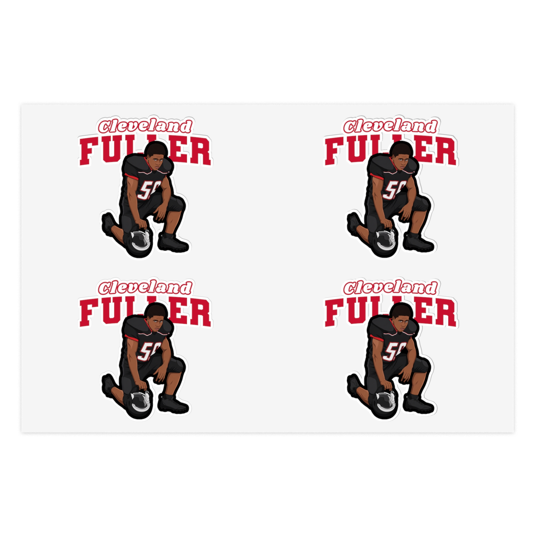 Sticker Sheet — character_name_arch in Classic