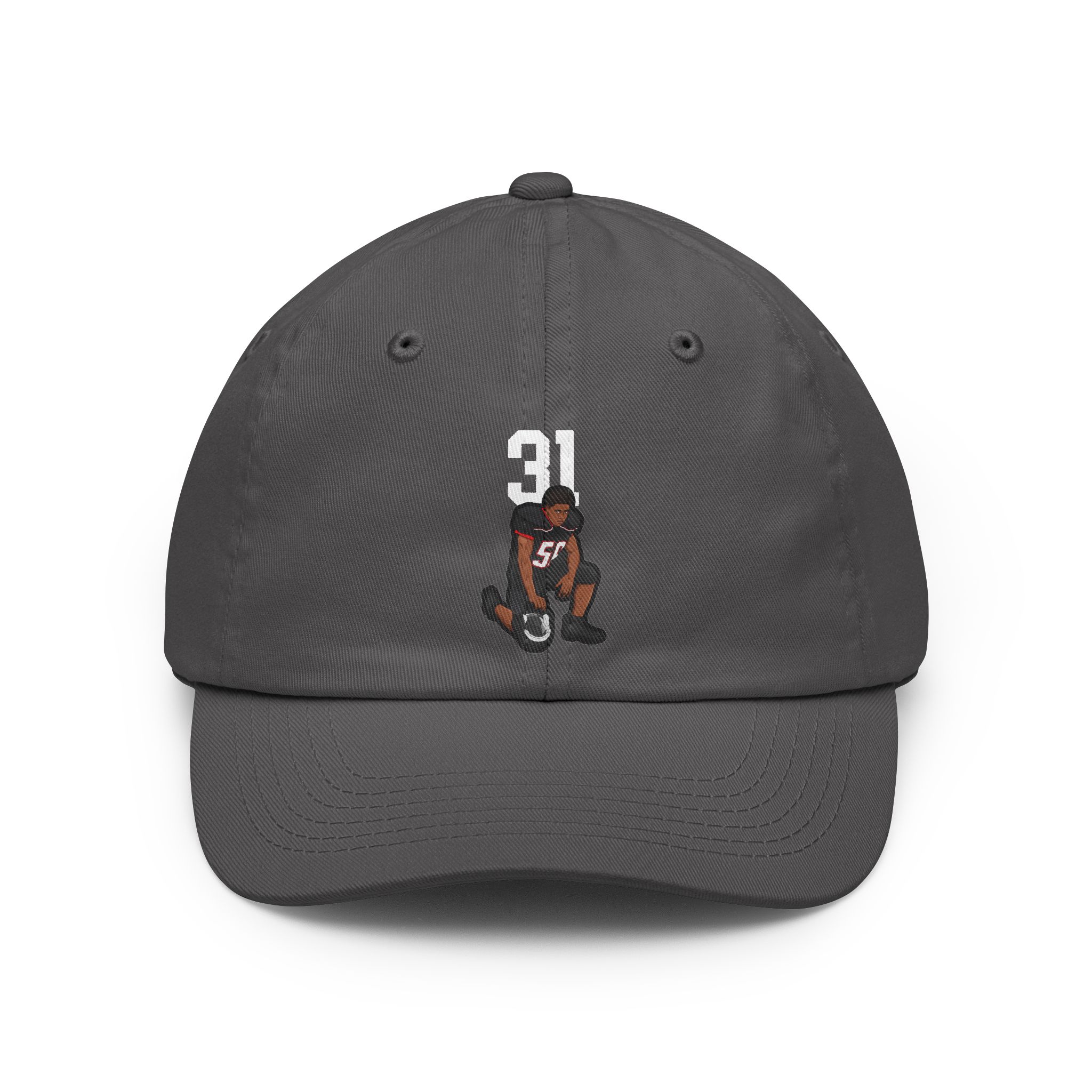 Classic Cap — character_number_top in Grey