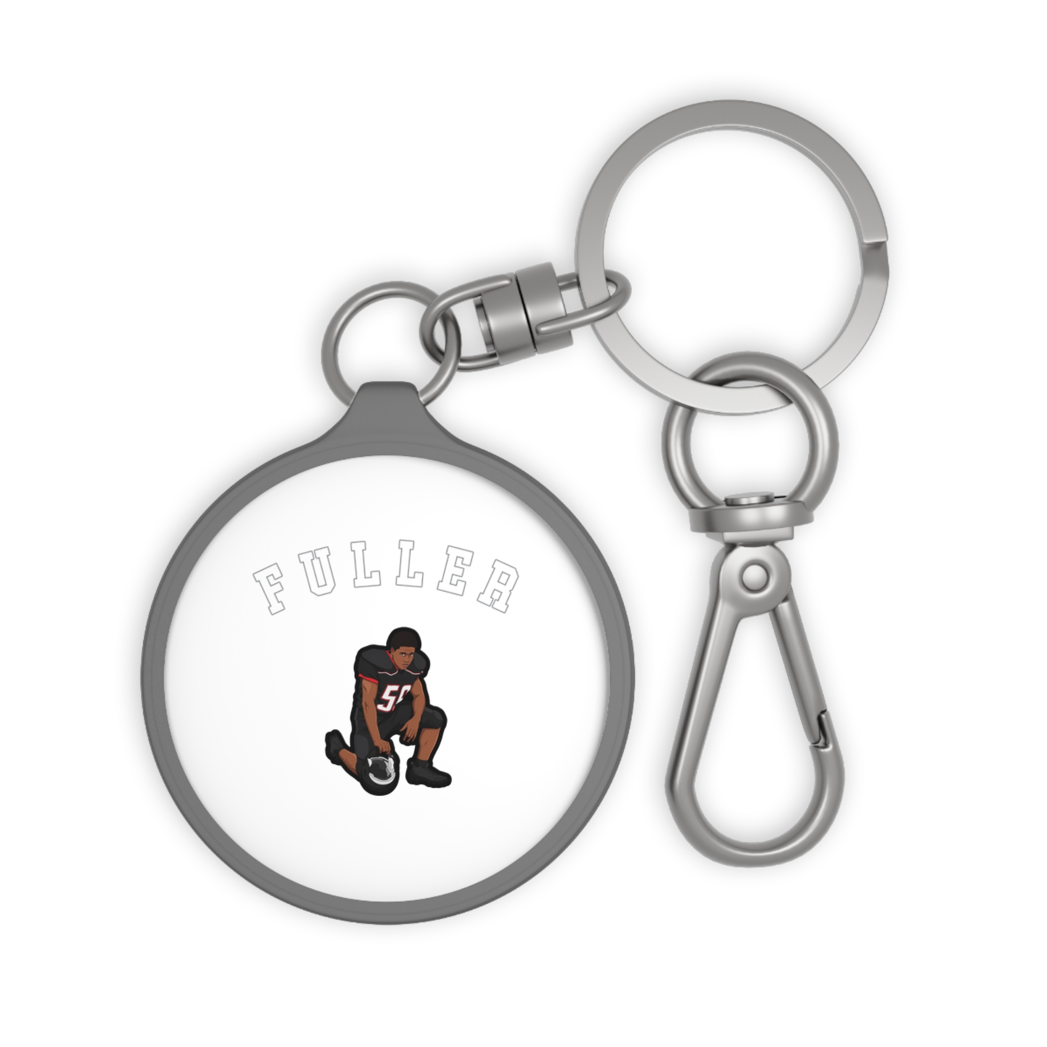 Keychain — character_shirsey_arch in Grey