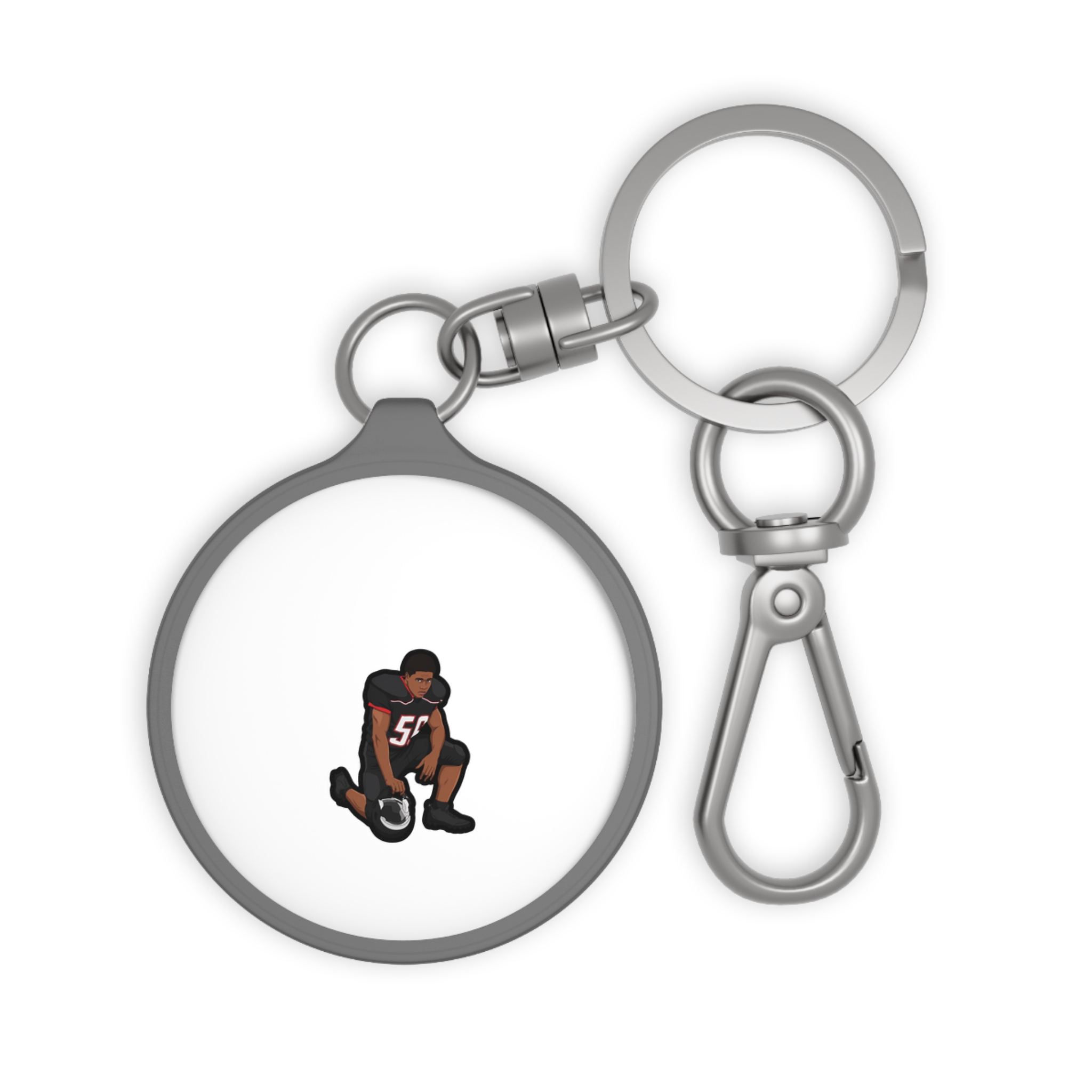 Keychain — character_shirsey in Grey