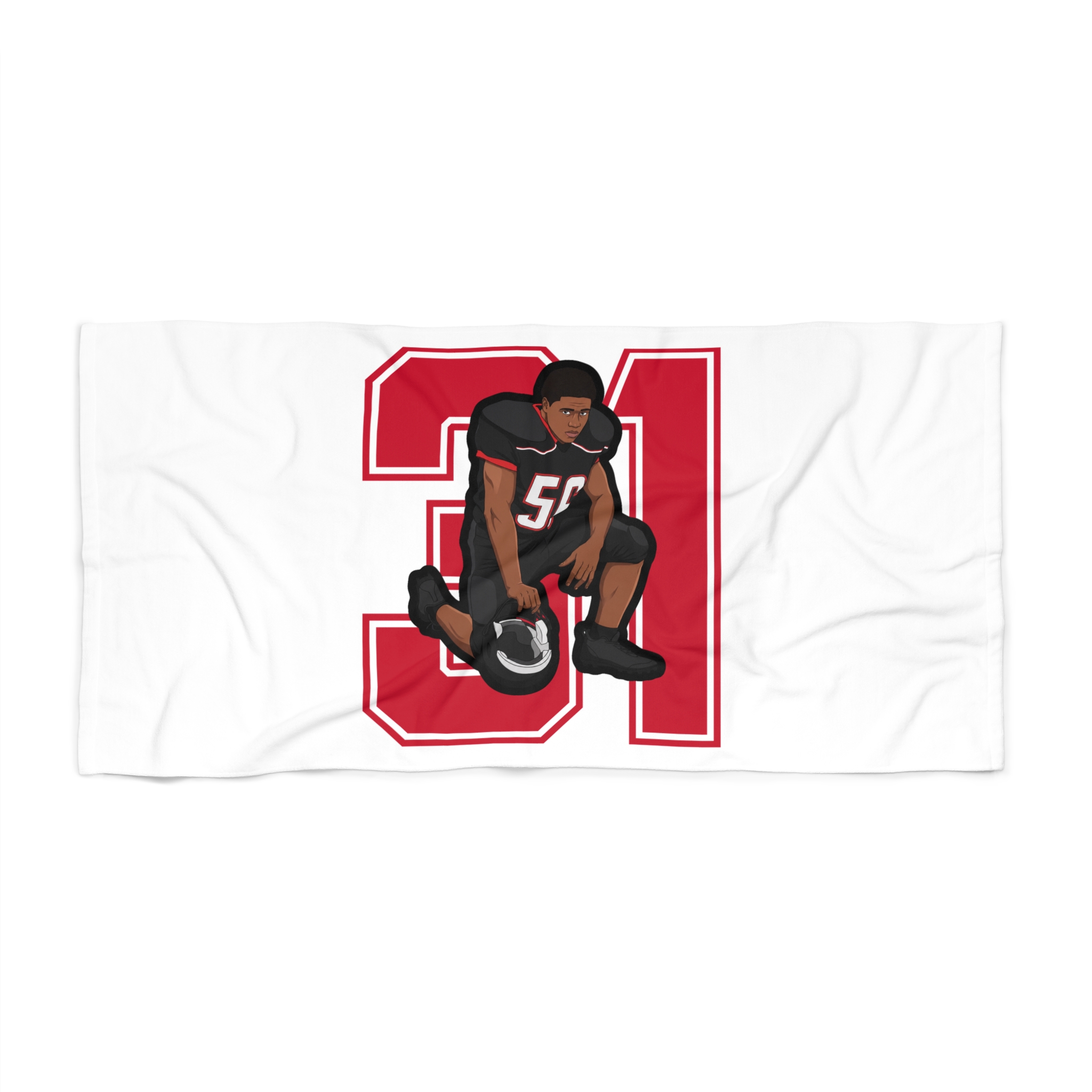 Beach Towel — character_number in Classic