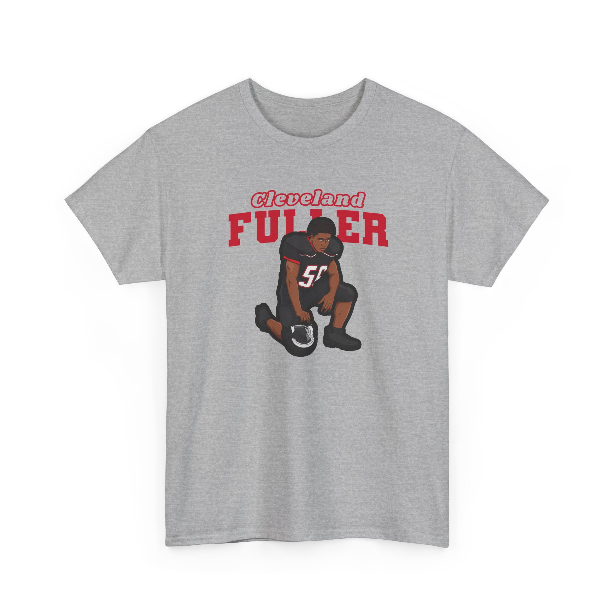Tee — character_name_arch in Grey