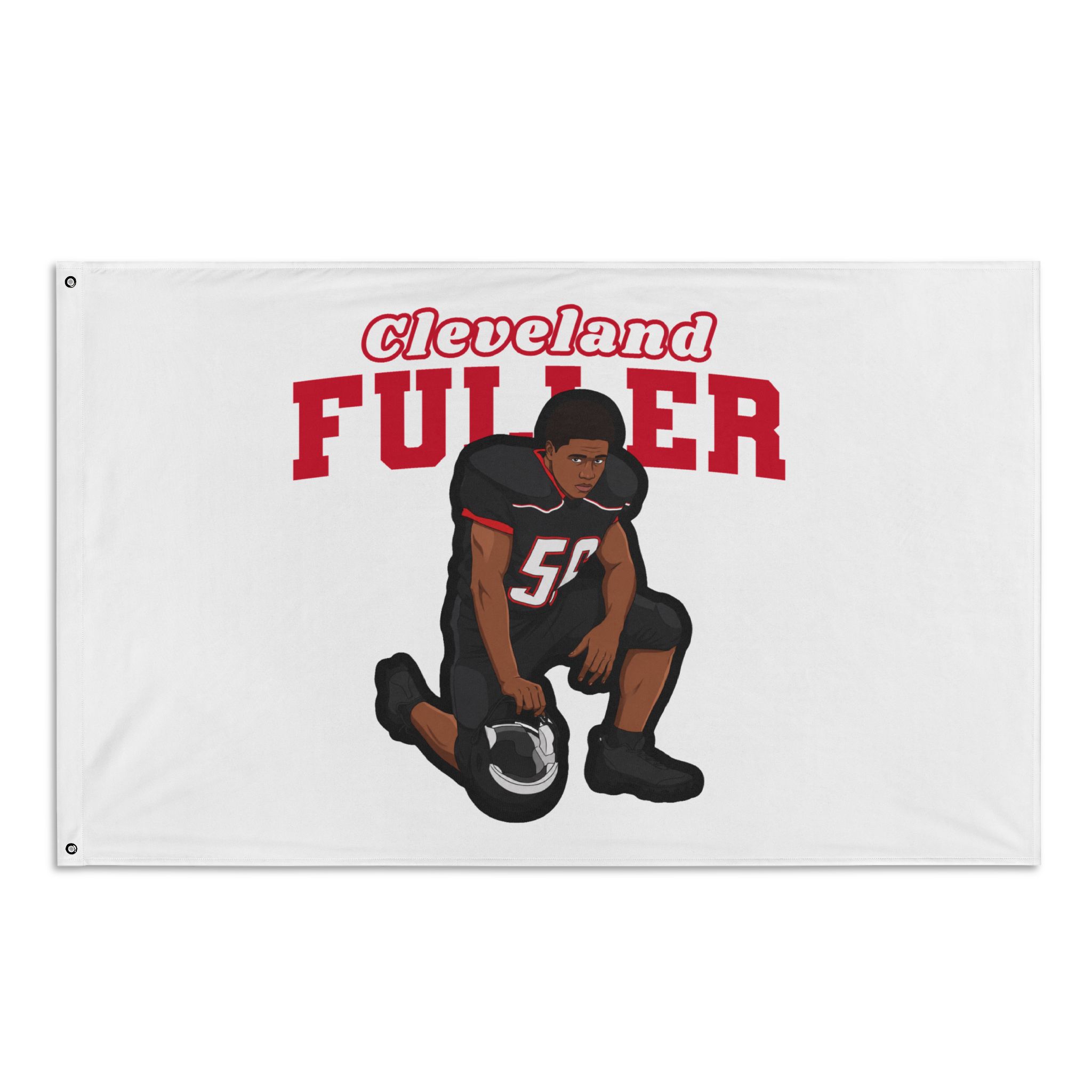Flag (35 × 56 in) — character_name_arch in Classic
