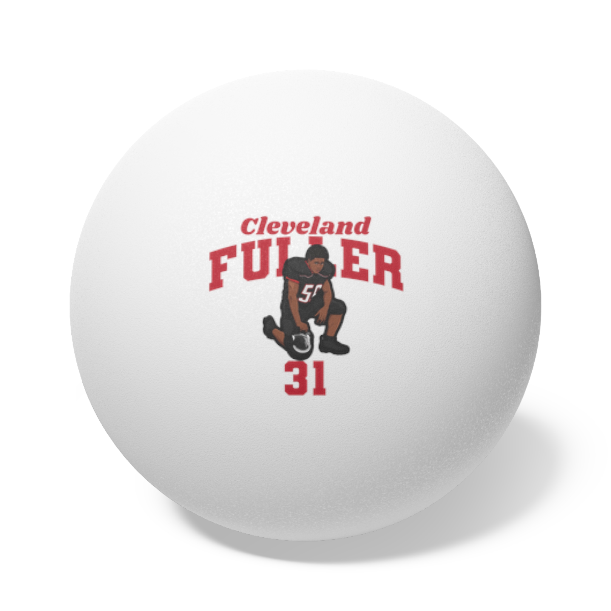 Ping Pong Balls, 6 pcs — character_signature_arch in White