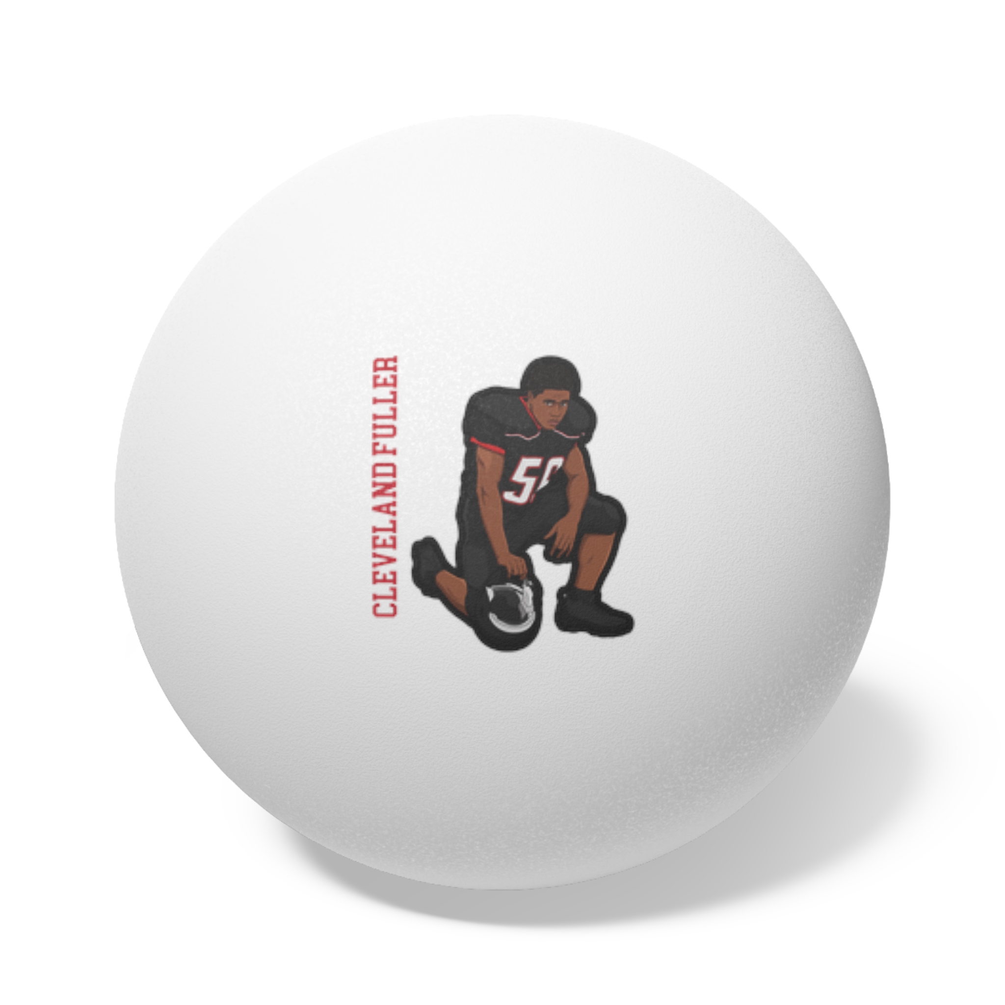 Ping Pong Balls, 6 pcs — character_name_vertical in White
