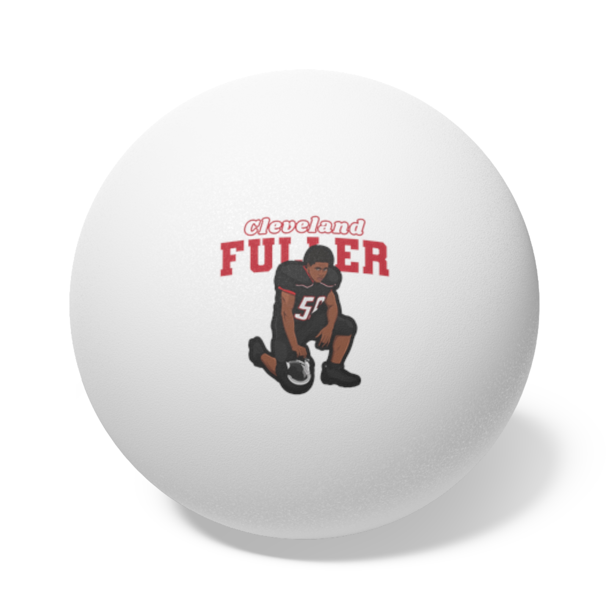 Ping Pong Balls, 6 pcs — character_name_arch in White