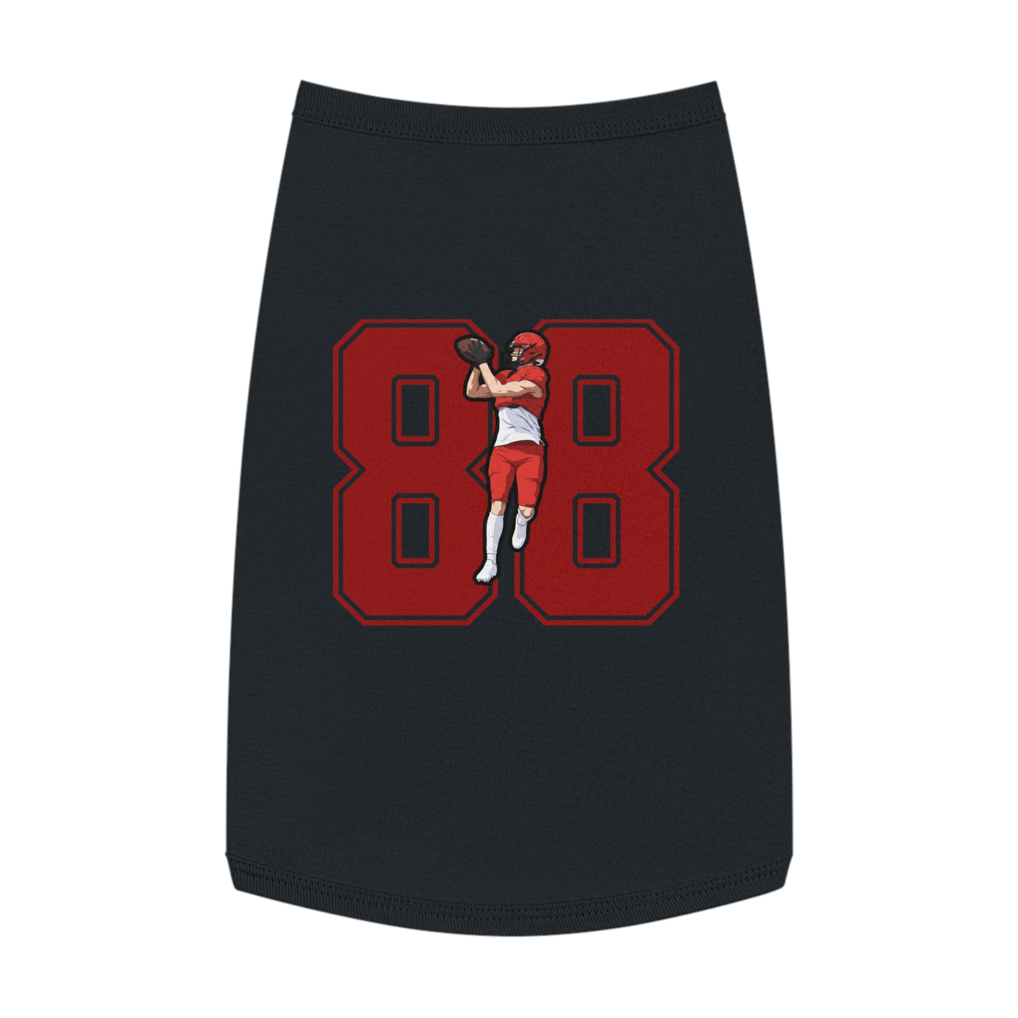 Pet Tank Top — character_number in White