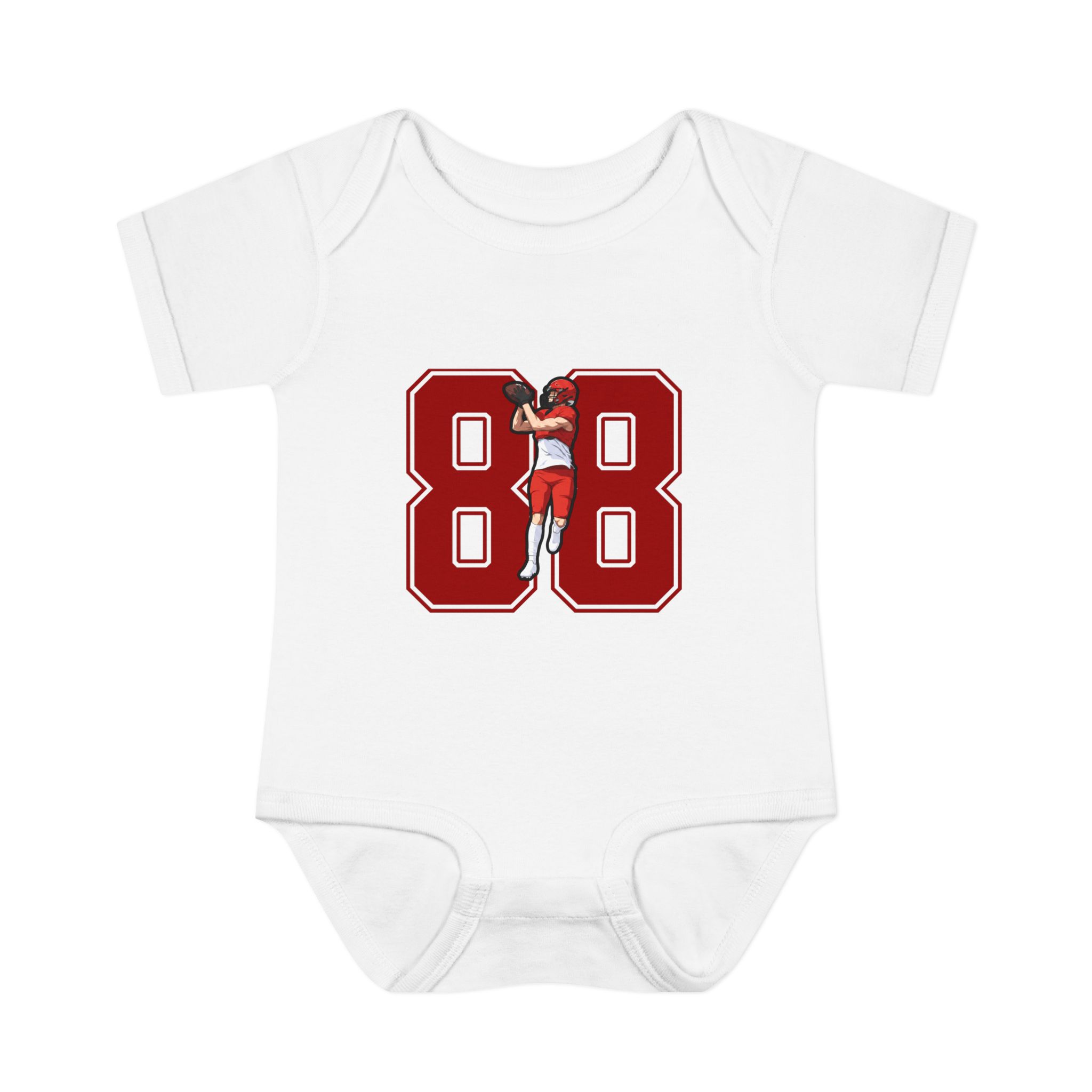 Baby Onesie — character_number in White