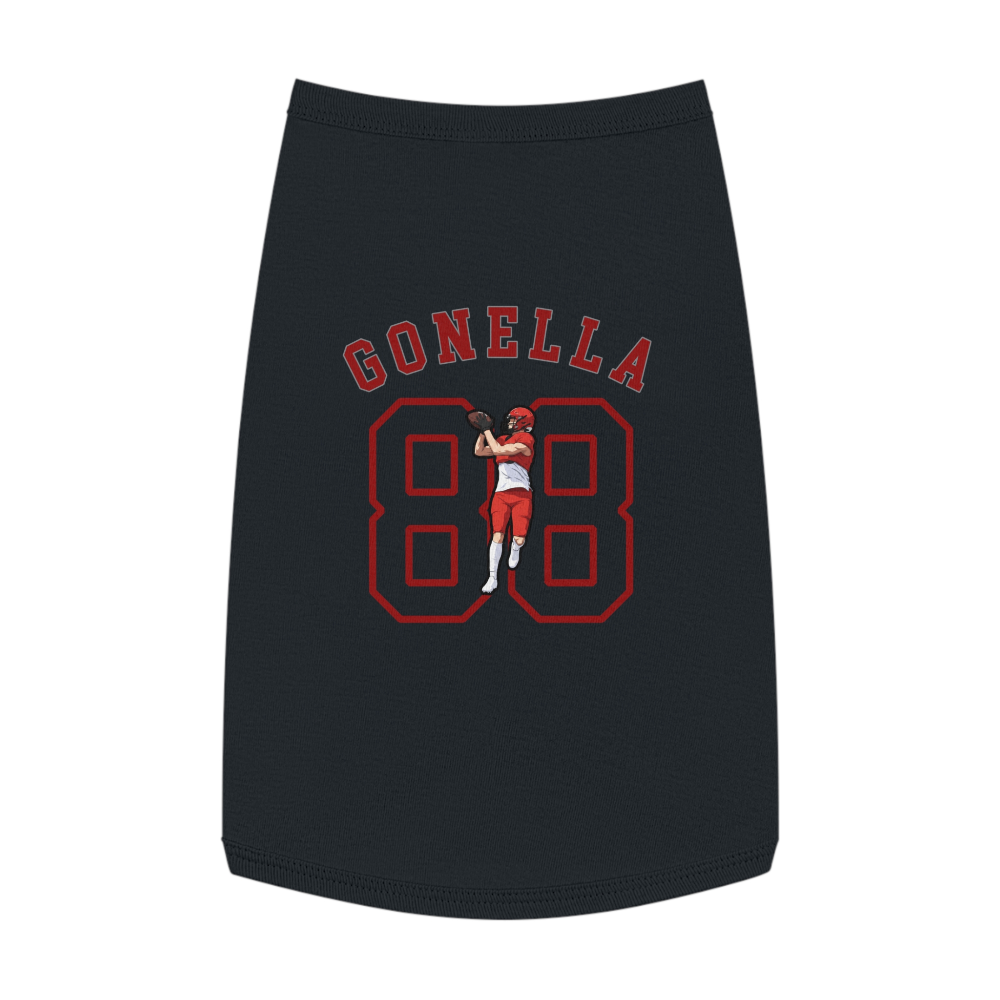 Pet Tank Top — character_shirsey_arch in White