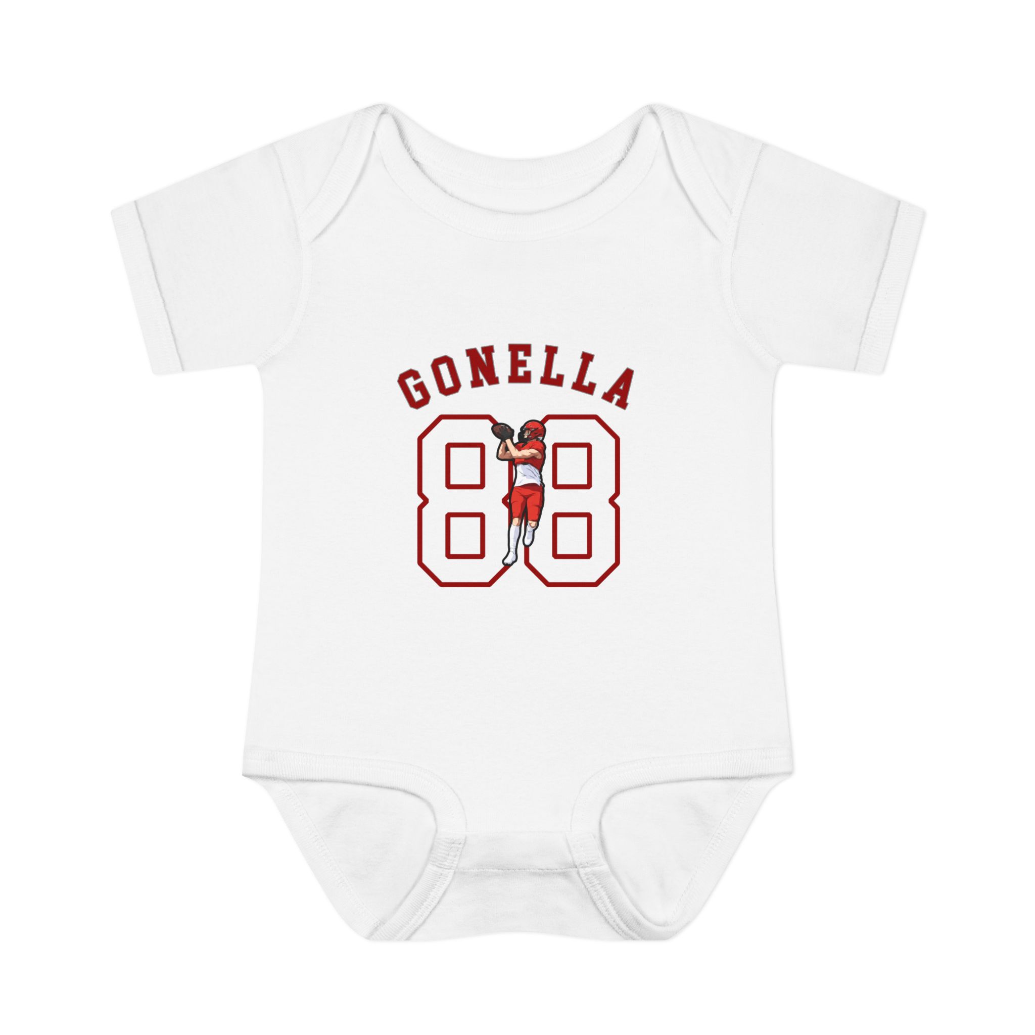 Baby Onesie — character_shirsey_arch in White
