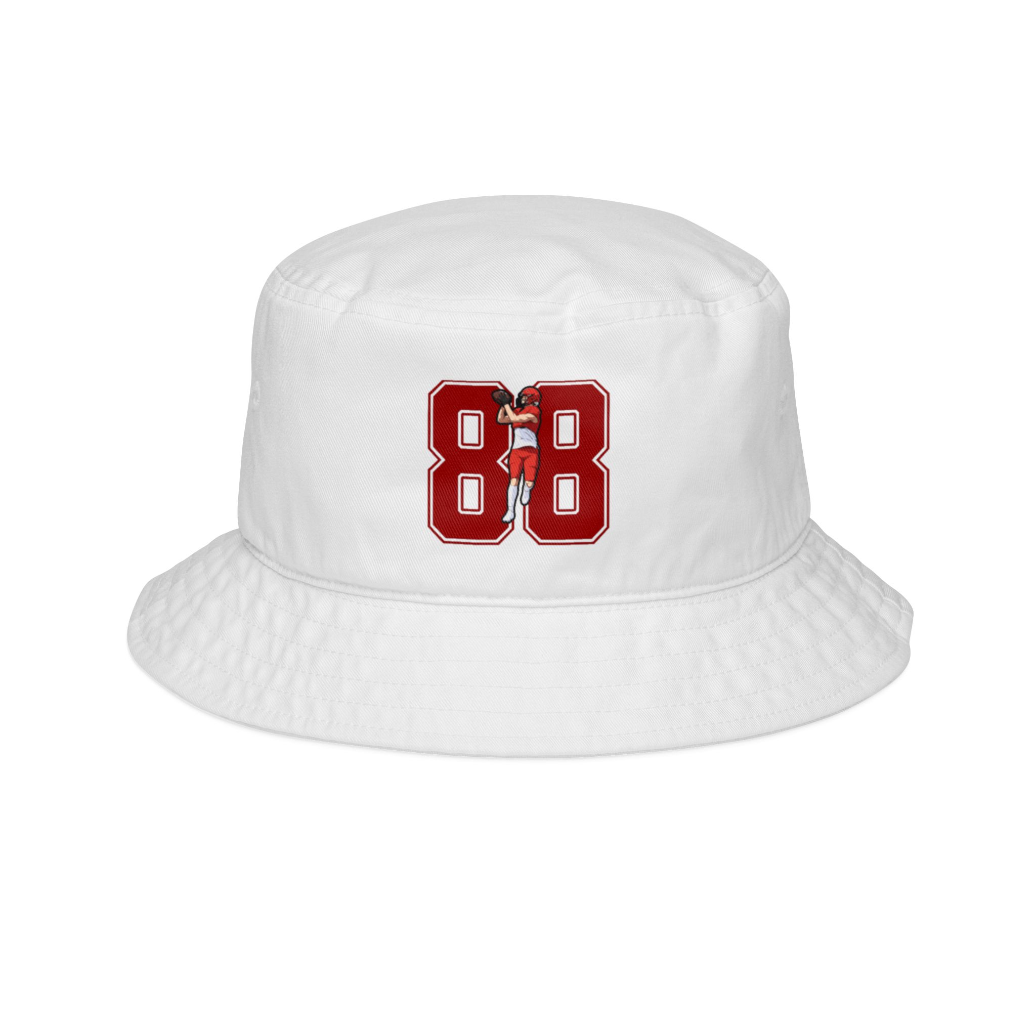Bucket Hat — character_number in White