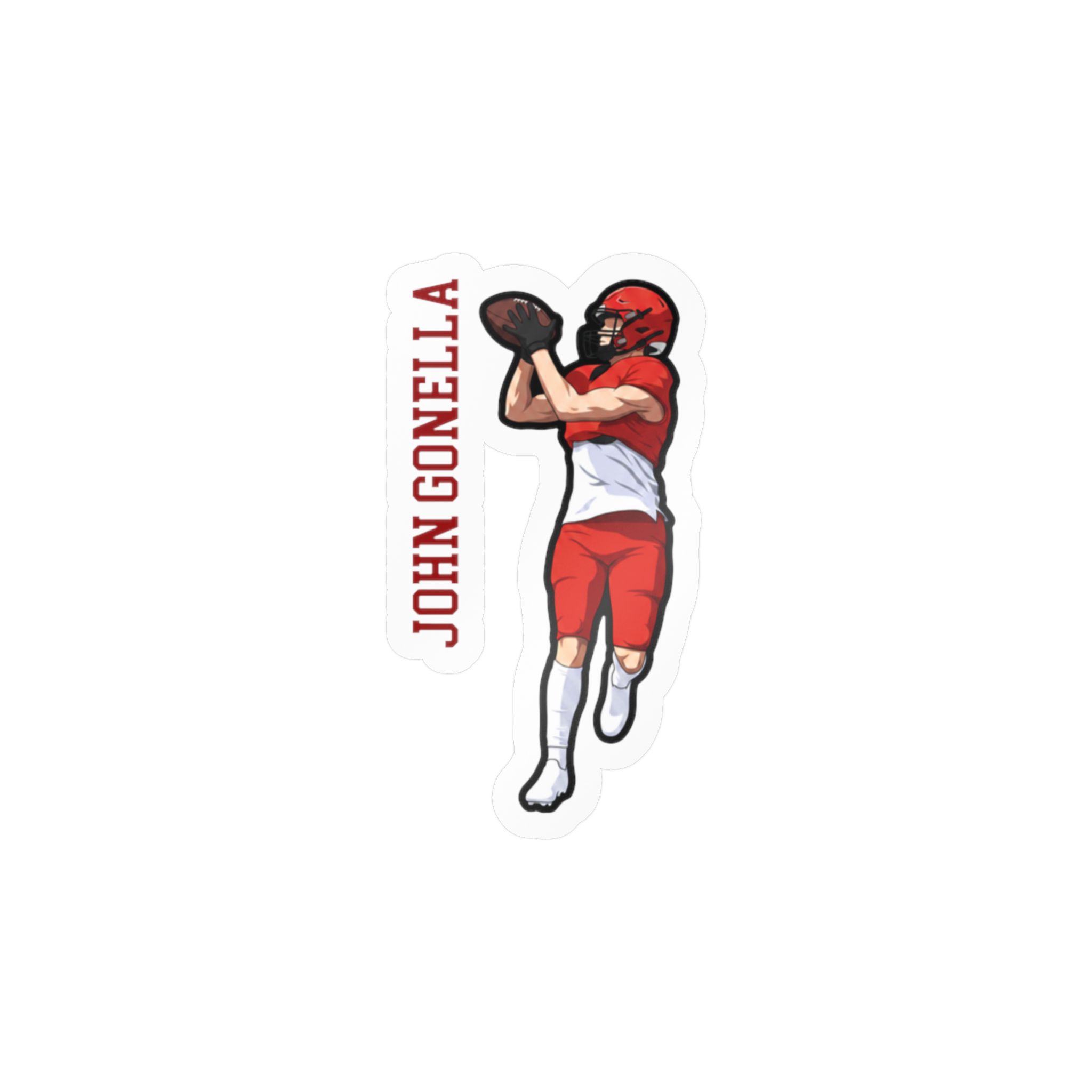 Vinyl Sticker — character_name_vertical in Classic