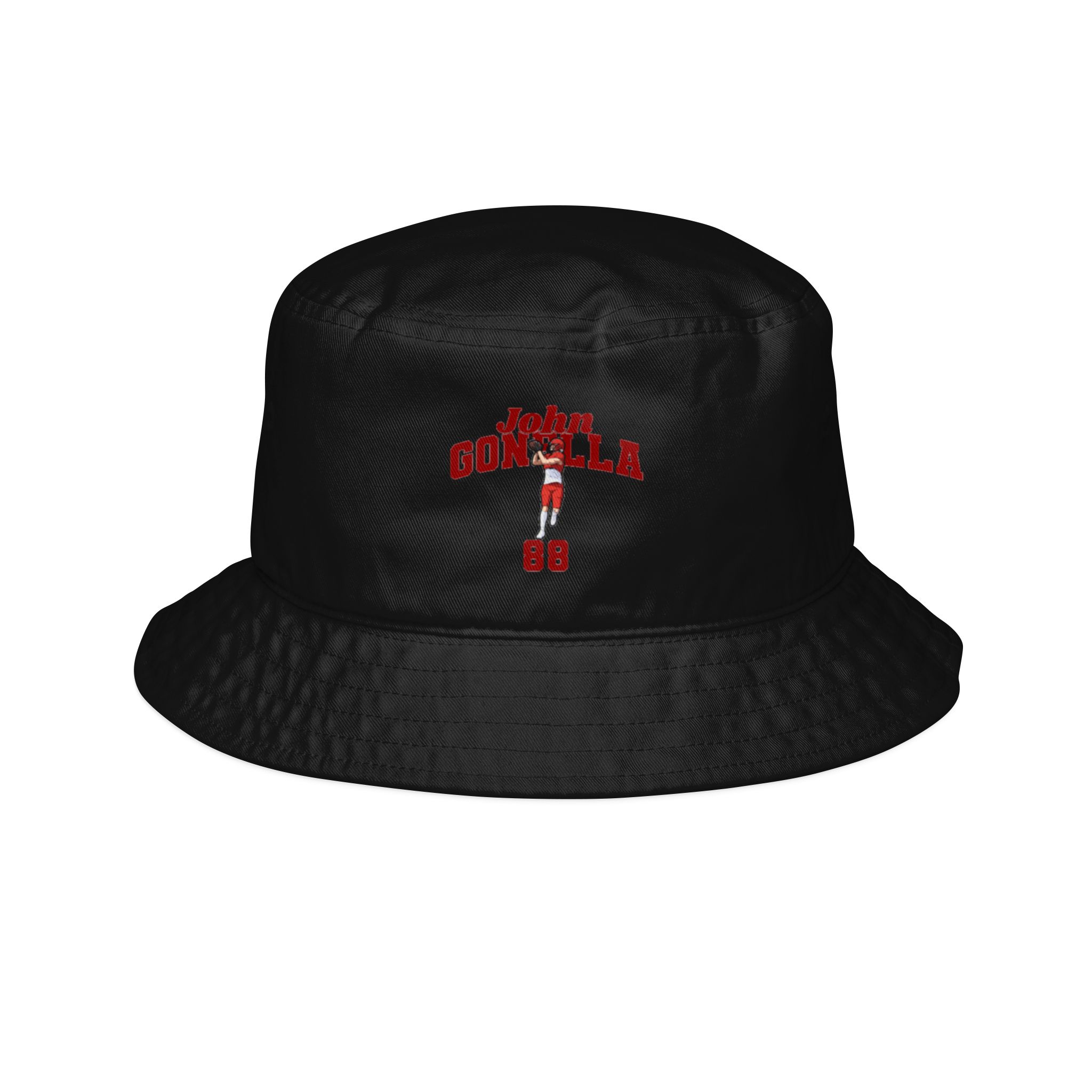Bucket Hat — character_signature_arch in Black