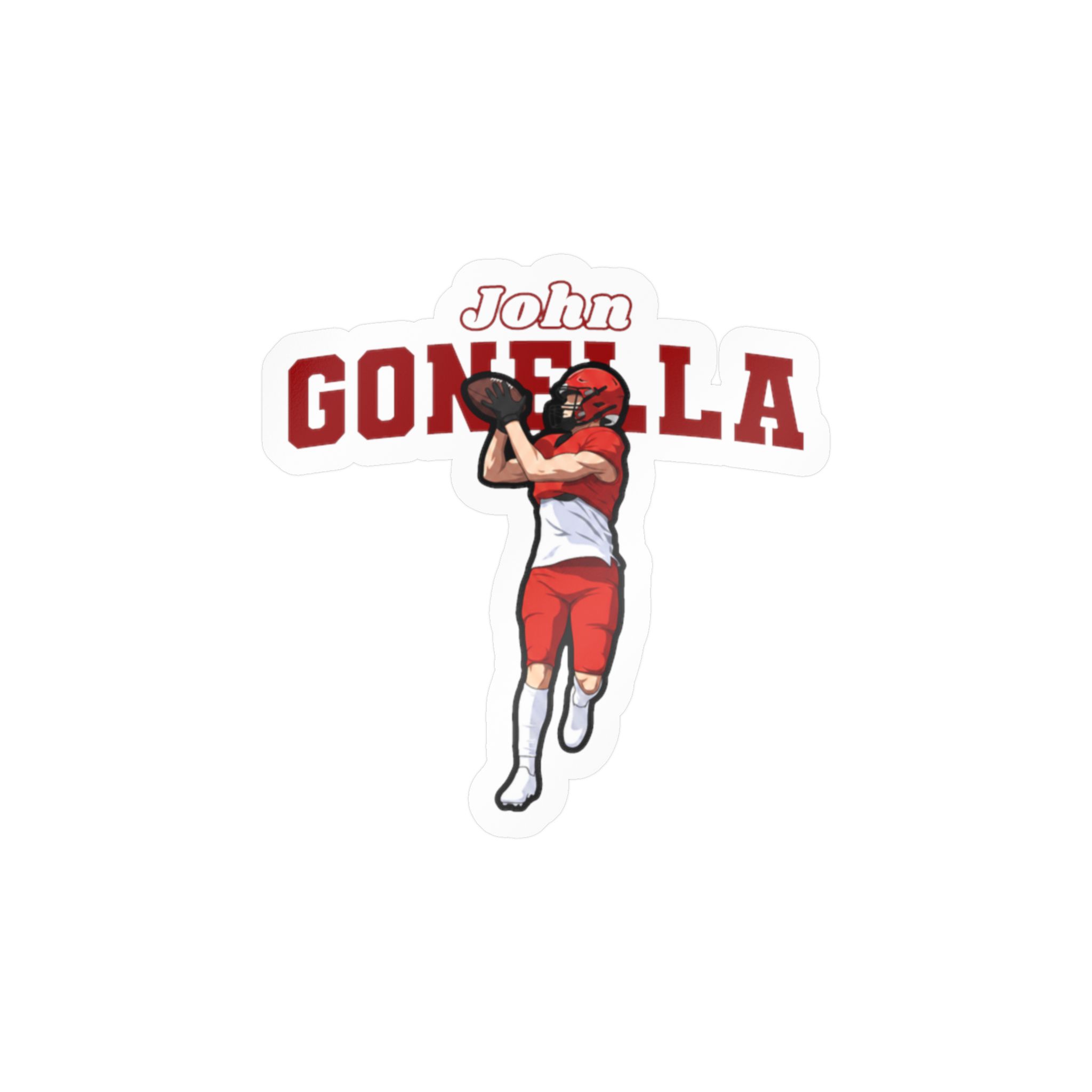 Vinyl Sticker — character_name_arch in Classic