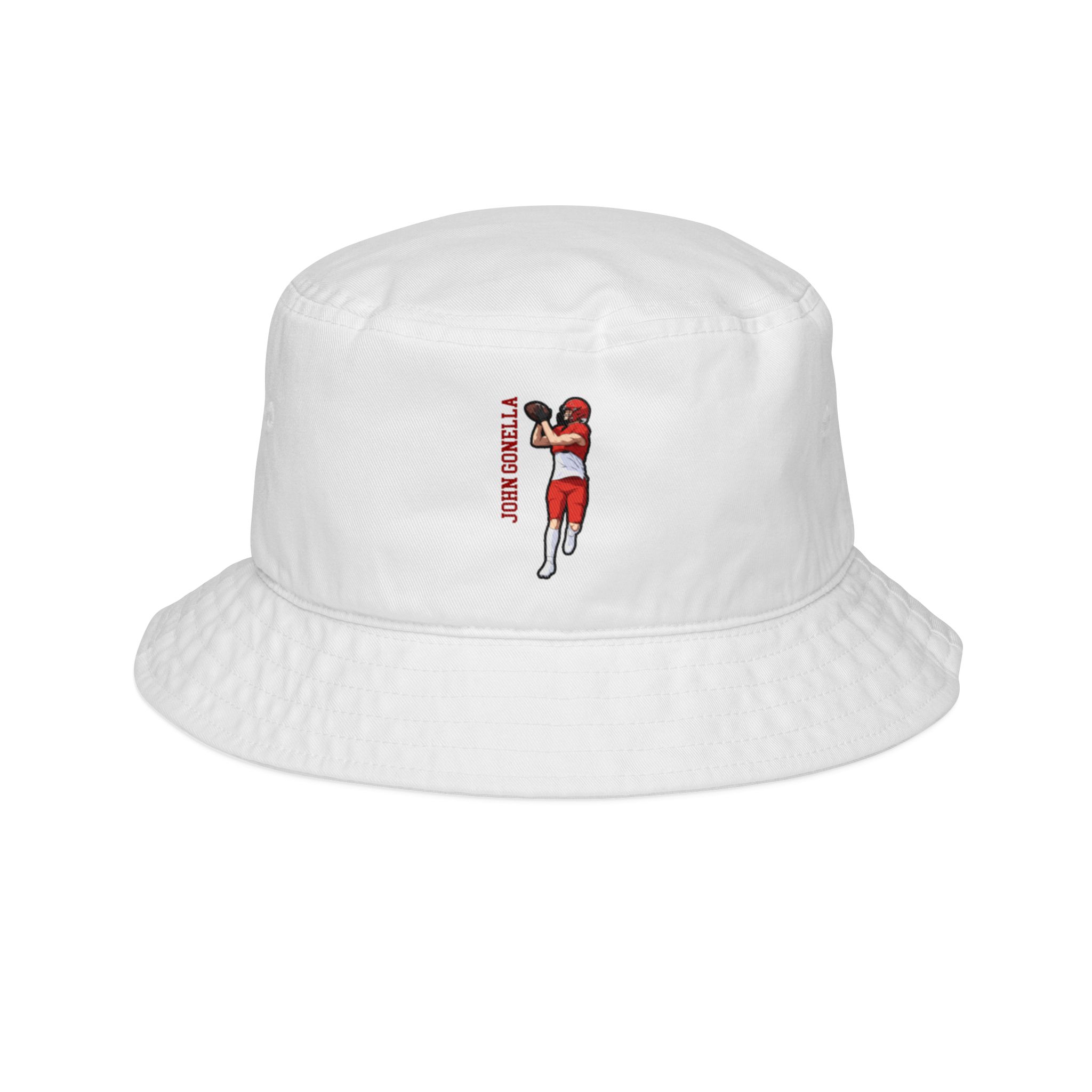 Bucket Hat — character_name_vertical in White