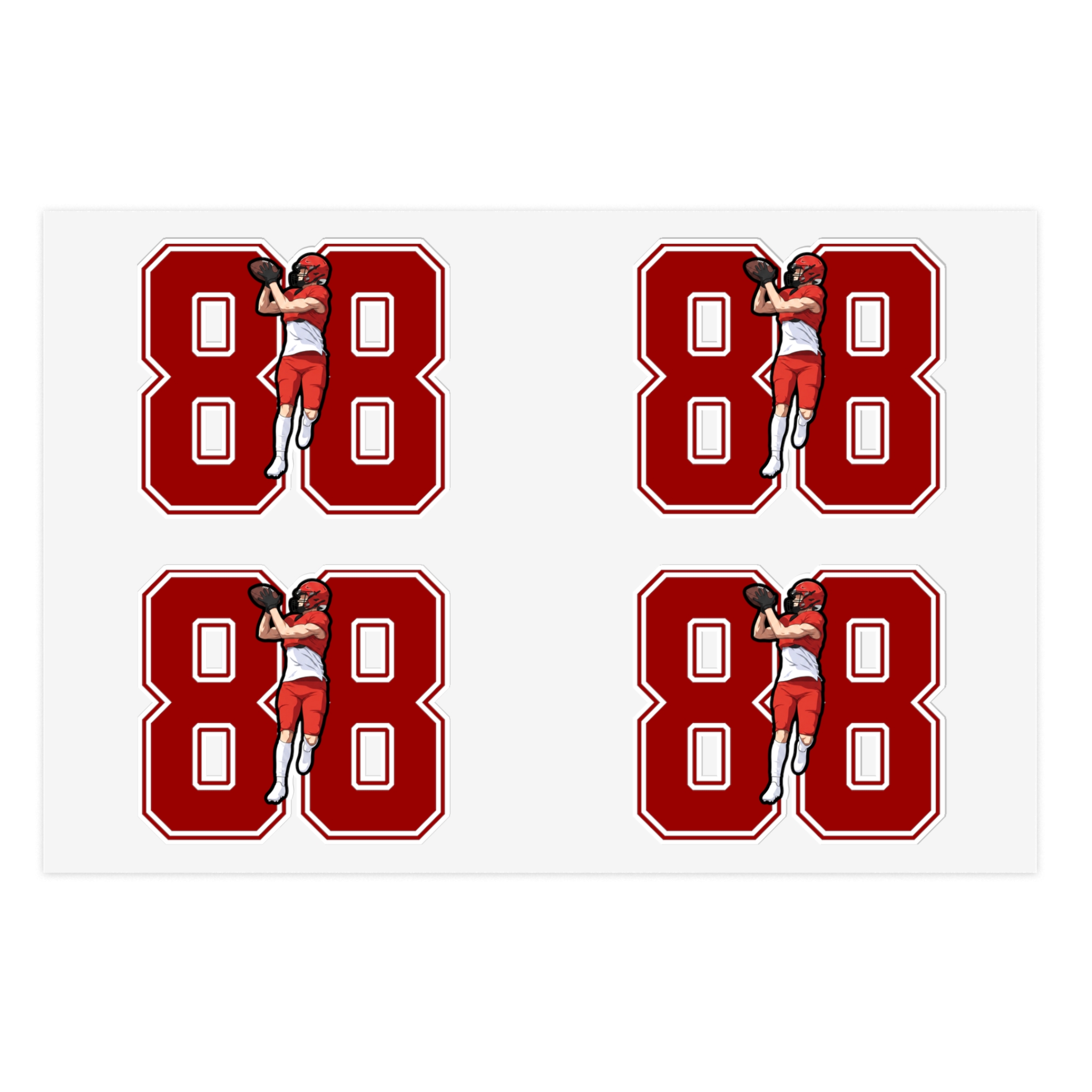 Sticker Sheet — character_number in Classic