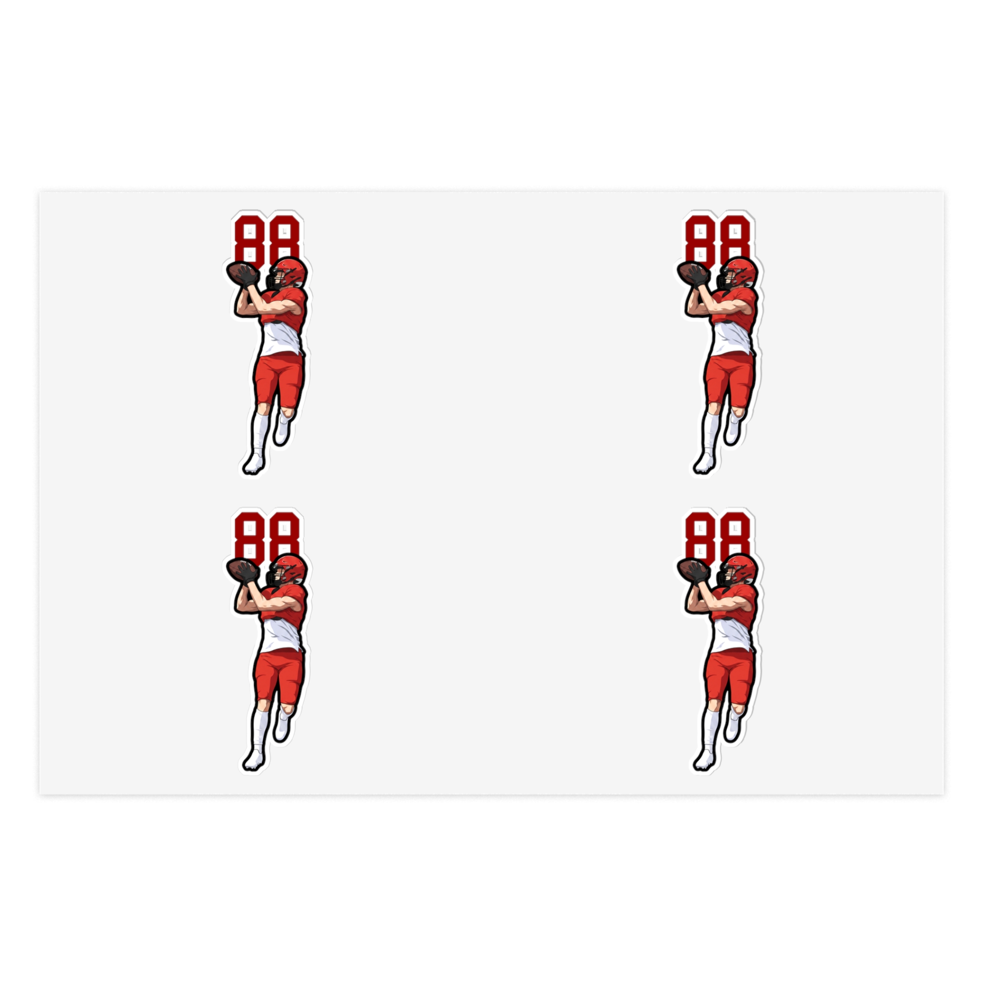 Sticker Sheet — character_number_top in Classic