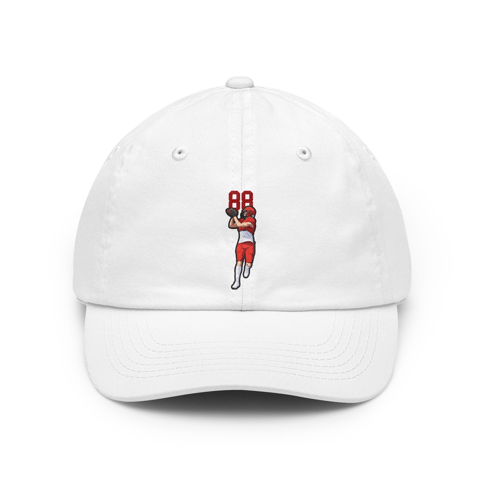 Classic Cap — character_number_top in White