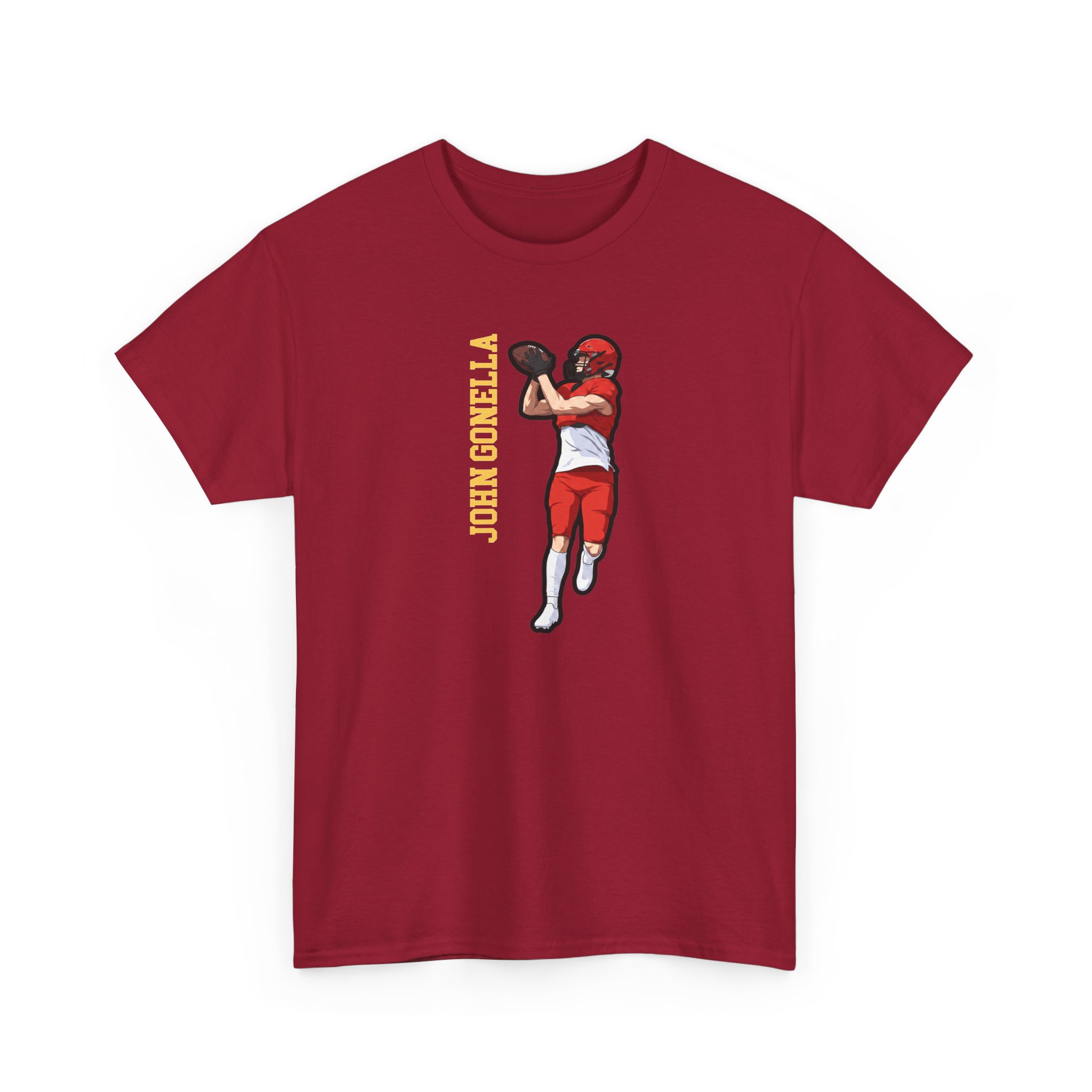 Tee — character_name_vertical in Cardinal