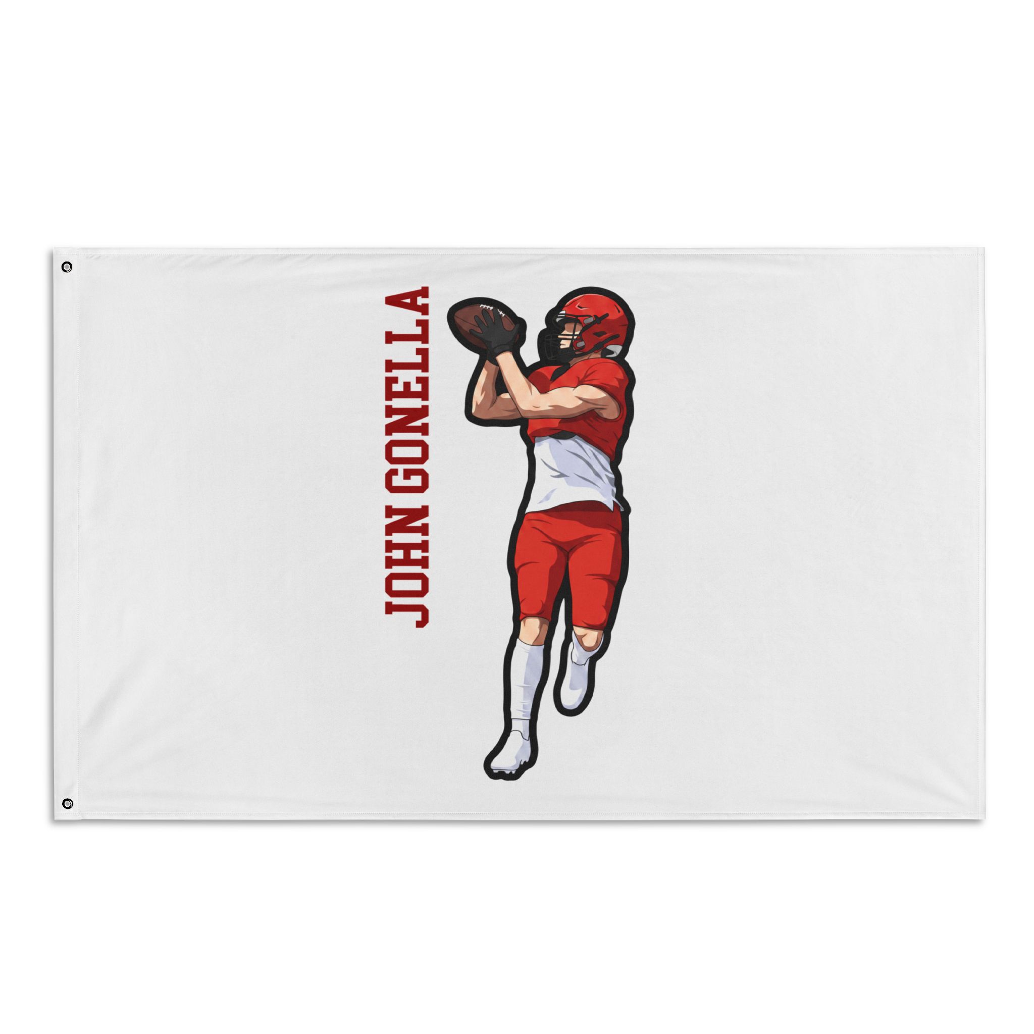 Flag (35 × 56 in) — character_name_vertical in Classic