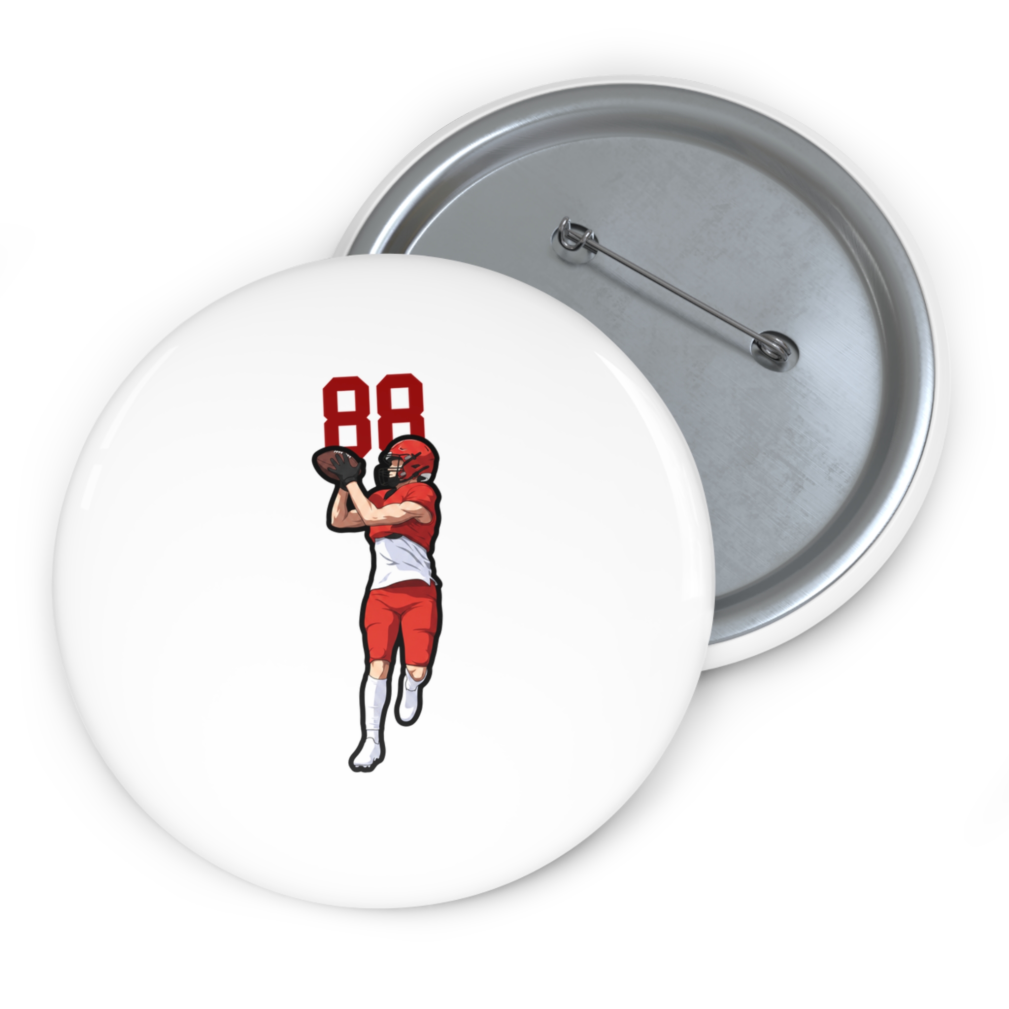 Game Day Pin — character_number_top in Classic