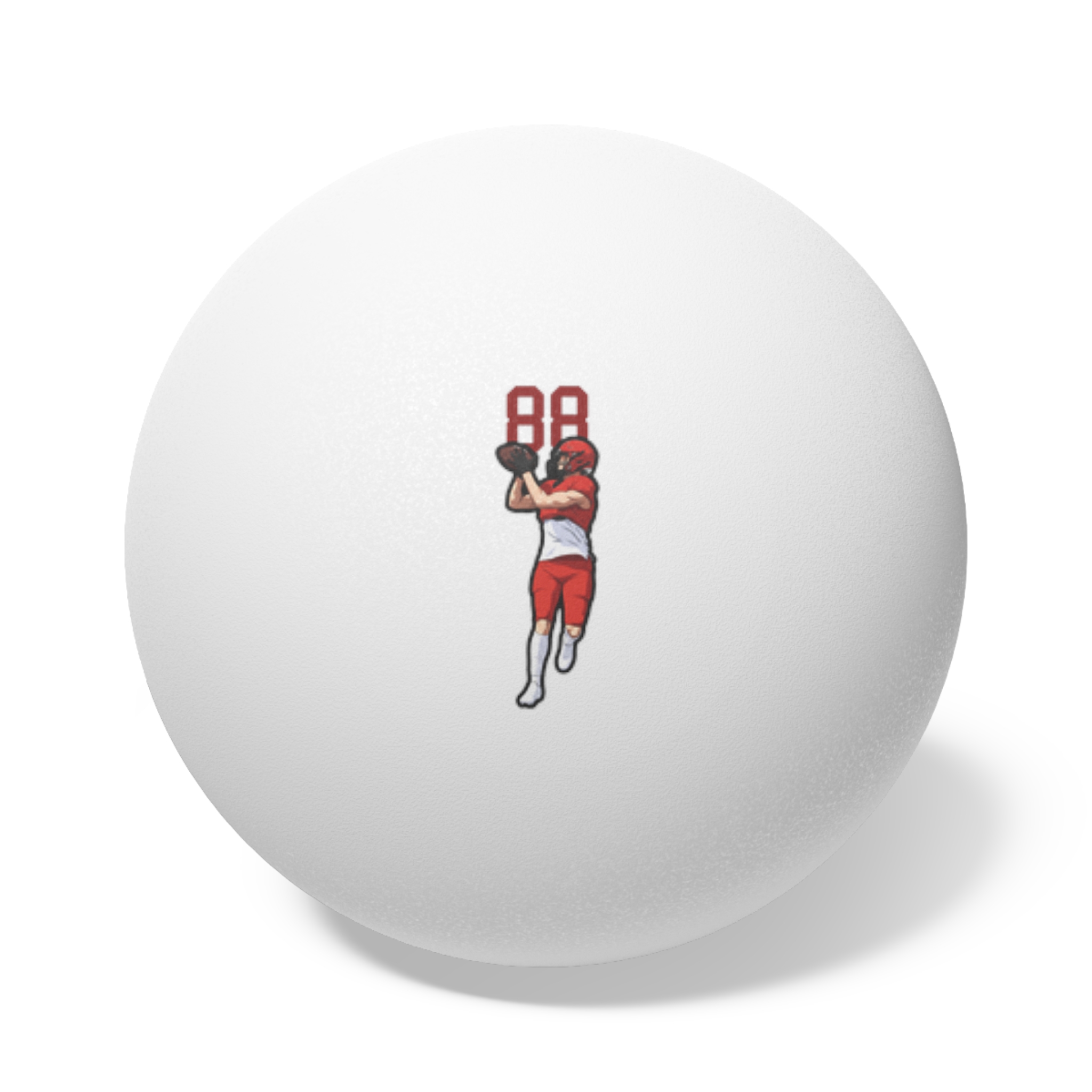 Ping Pong Balls, 6 pcs — character_number_top in White