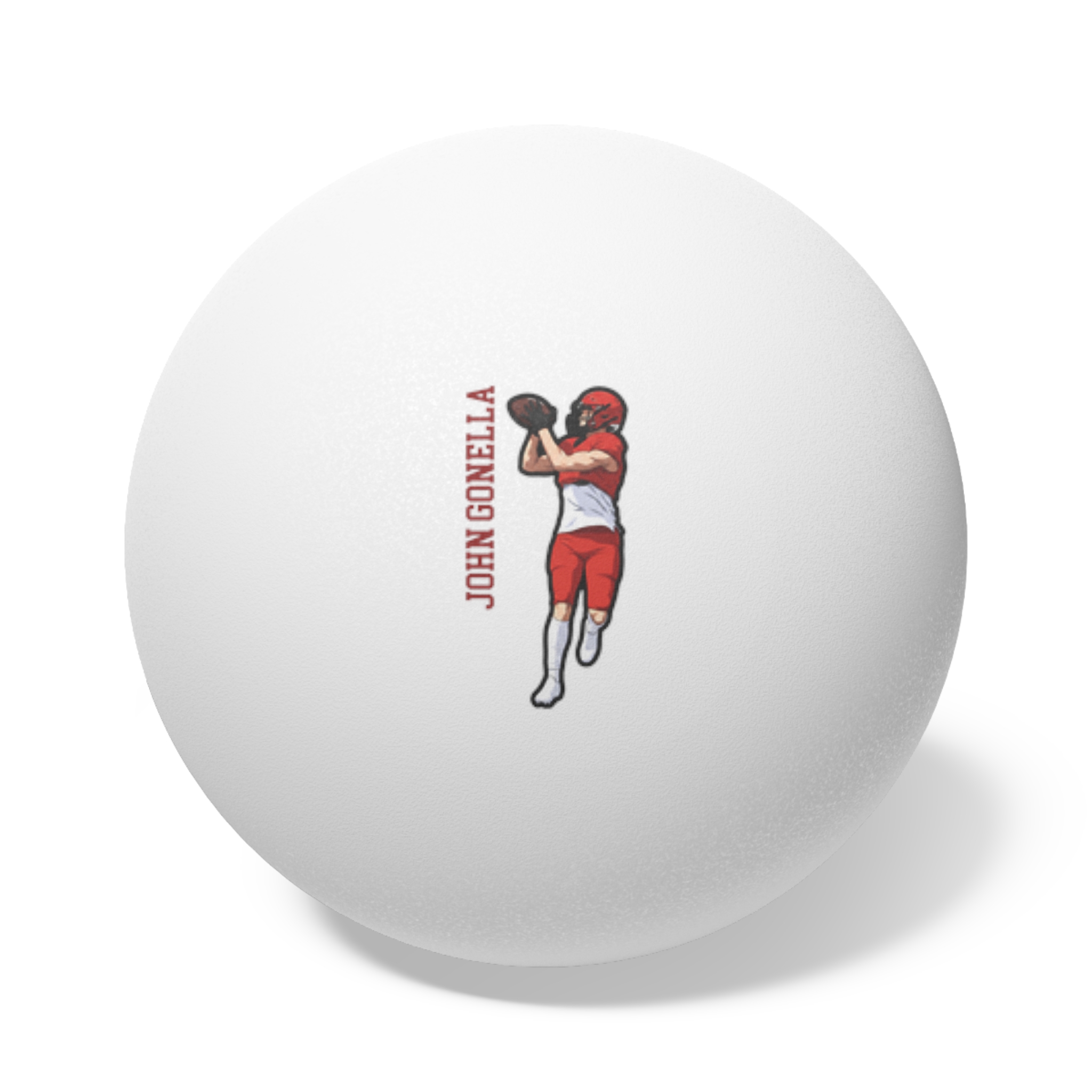 Ping Pong Balls, 6 pcs — character_name_vertical in White