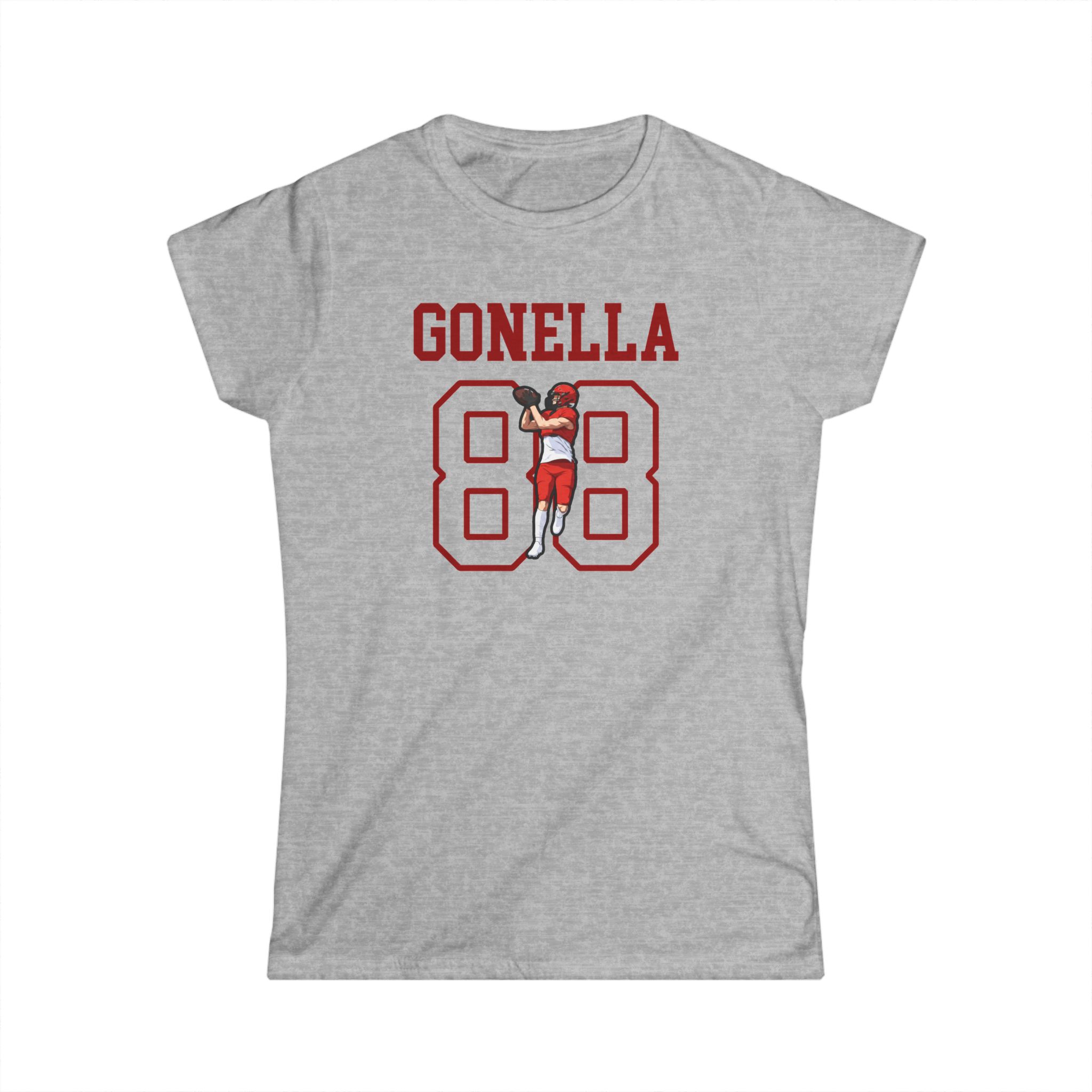 Women's Softstyle Tee — character_shirsey in Grey