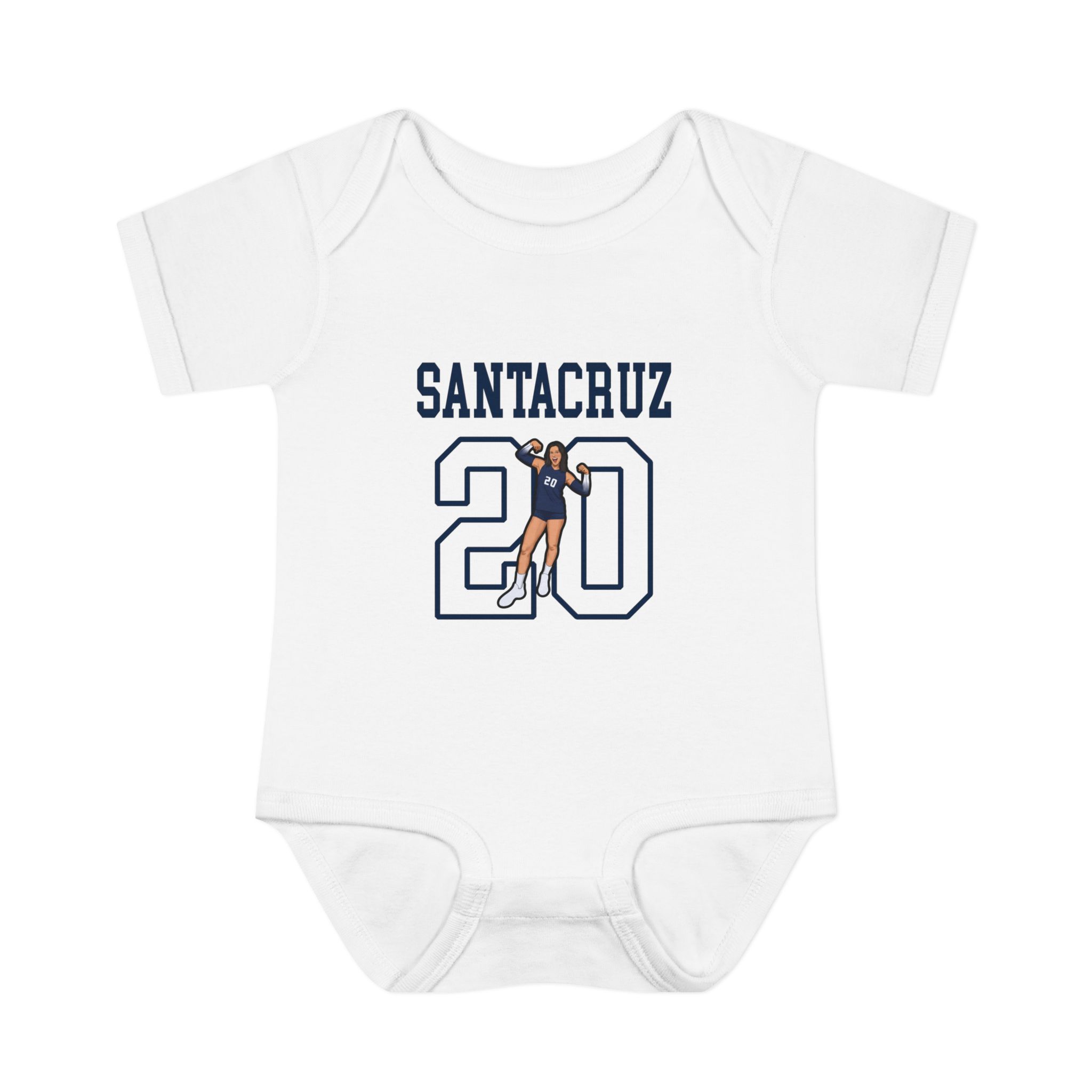 Baby Onesie — character_shirsey in White