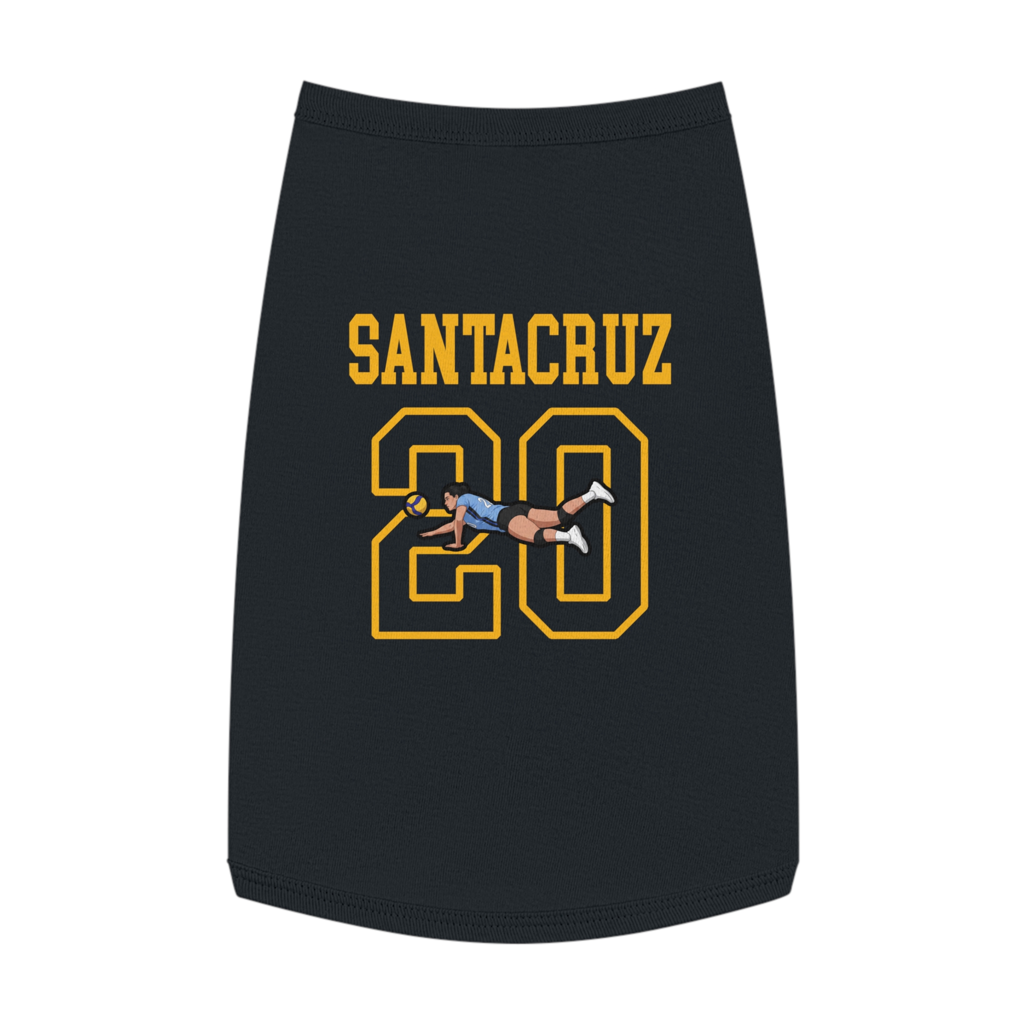 Pet Tank Top — character_shirsey in Black