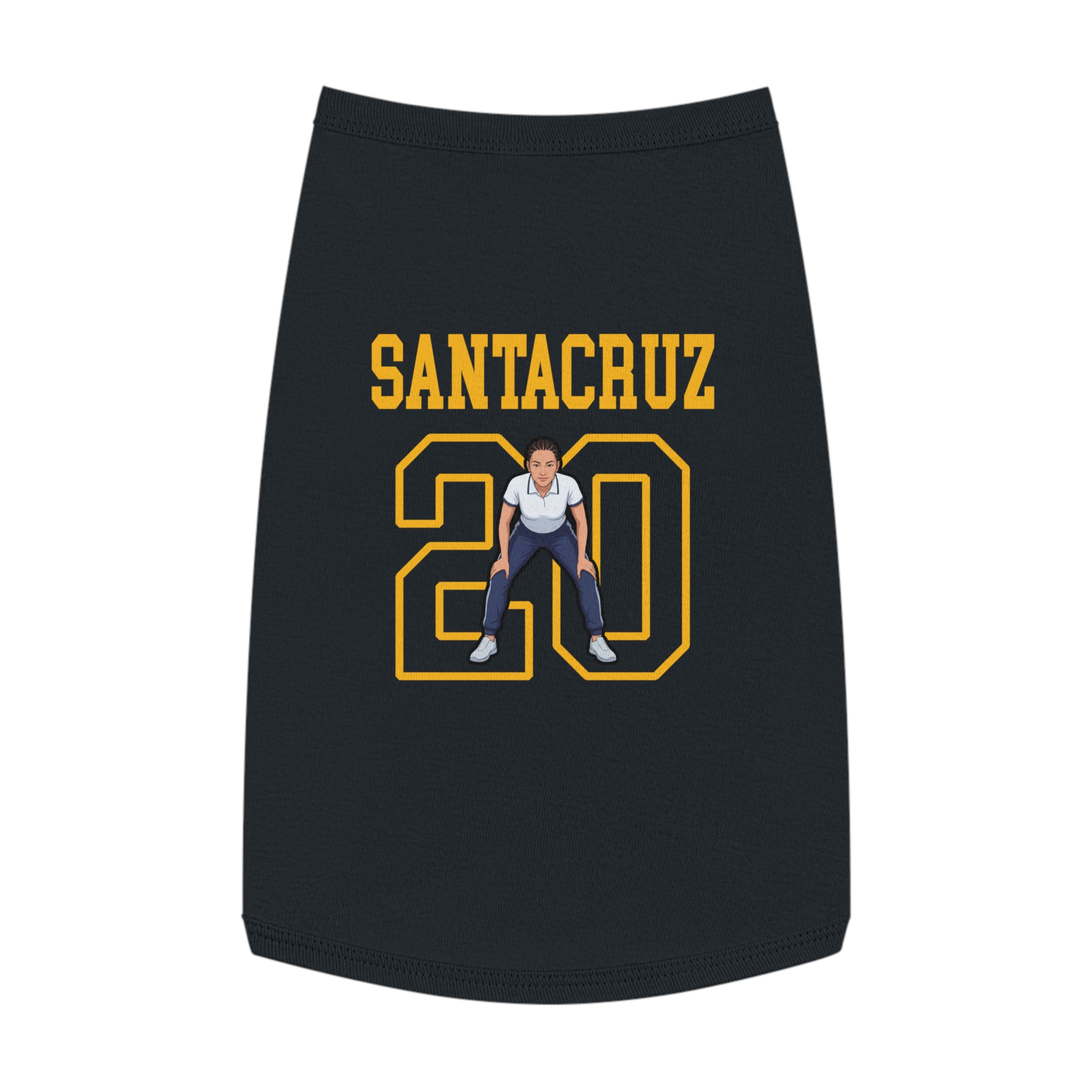 Pet Tank Top — character_shirsey in Black