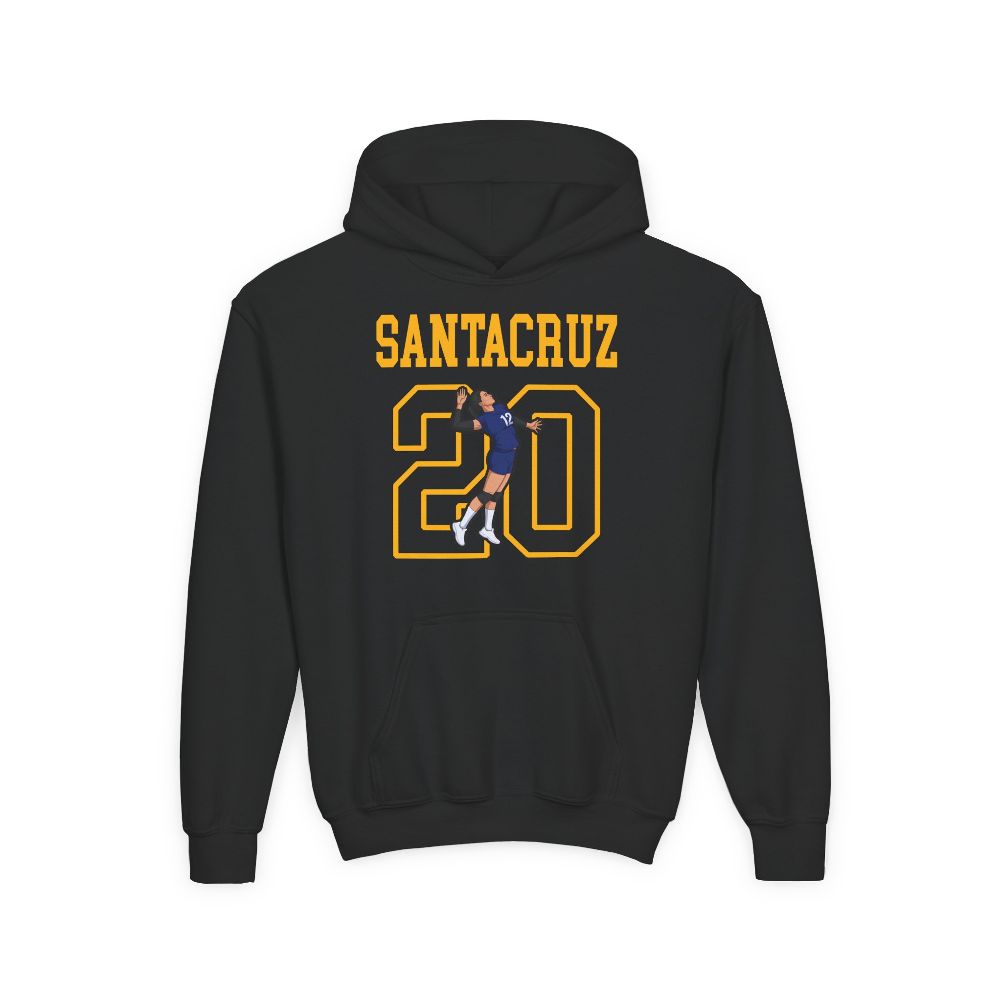 Youth Hoodie — character_shirsey in Black