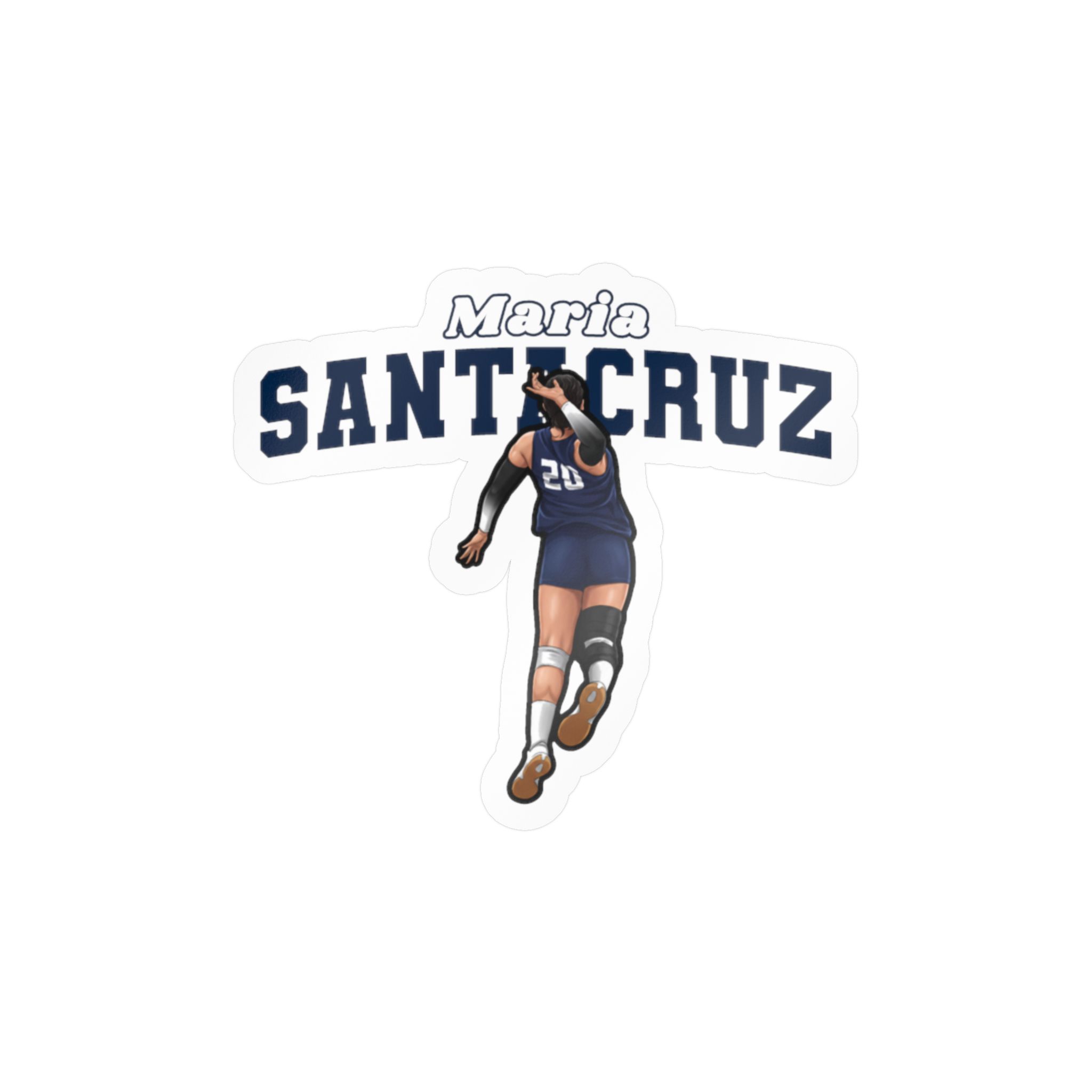 Vinyl Sticker — character_name_arch in Classic