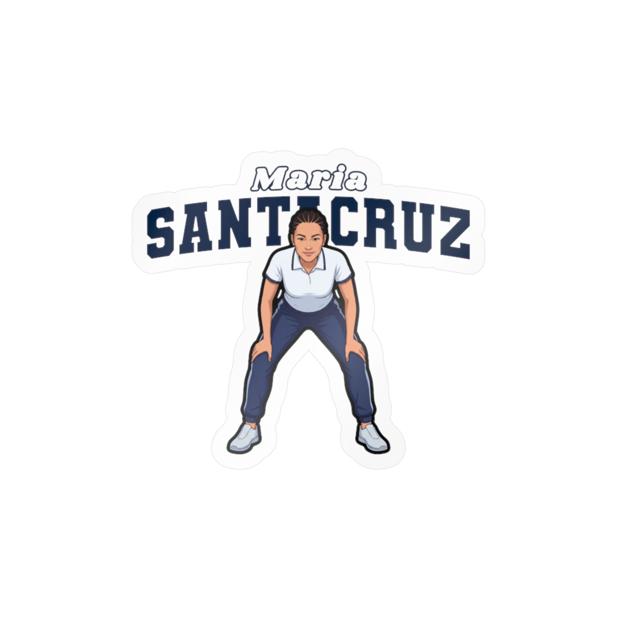 Vinyl Sticker — character_name_arch in Classic
