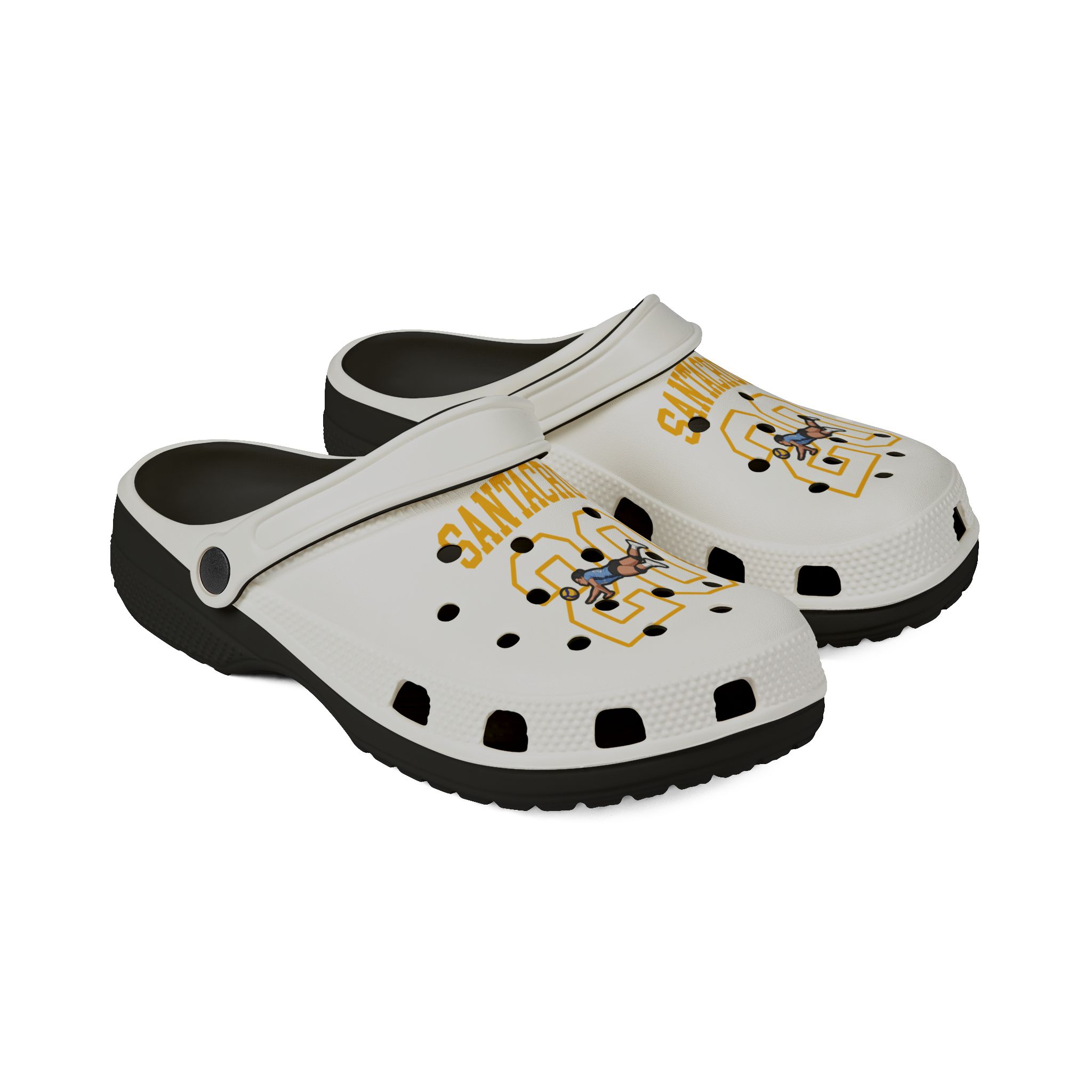 Rubber Clogs — character_shirsey in Black